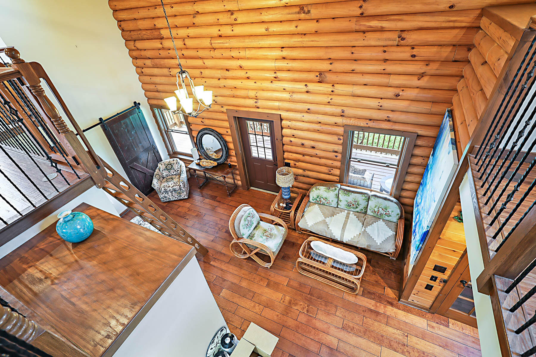 UPSTAIRS VIEW