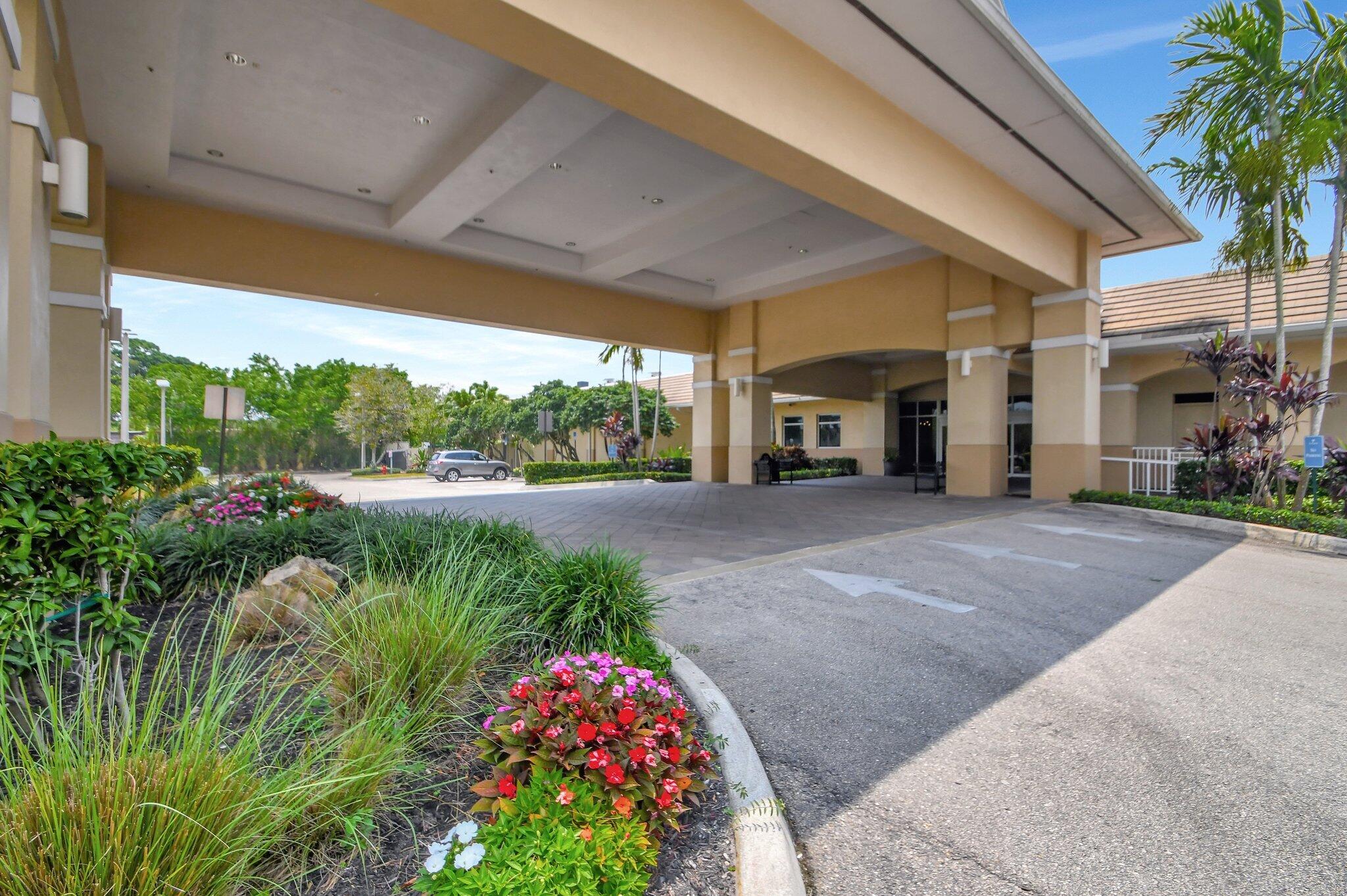 Entrance to main clubhouse