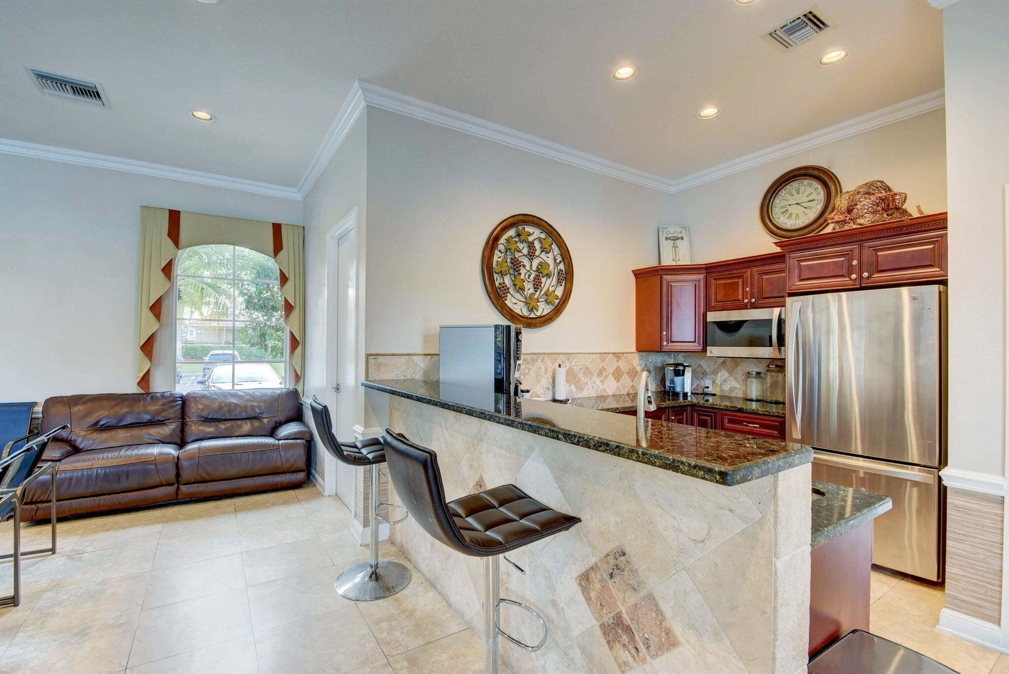 Clubhouse kitchen