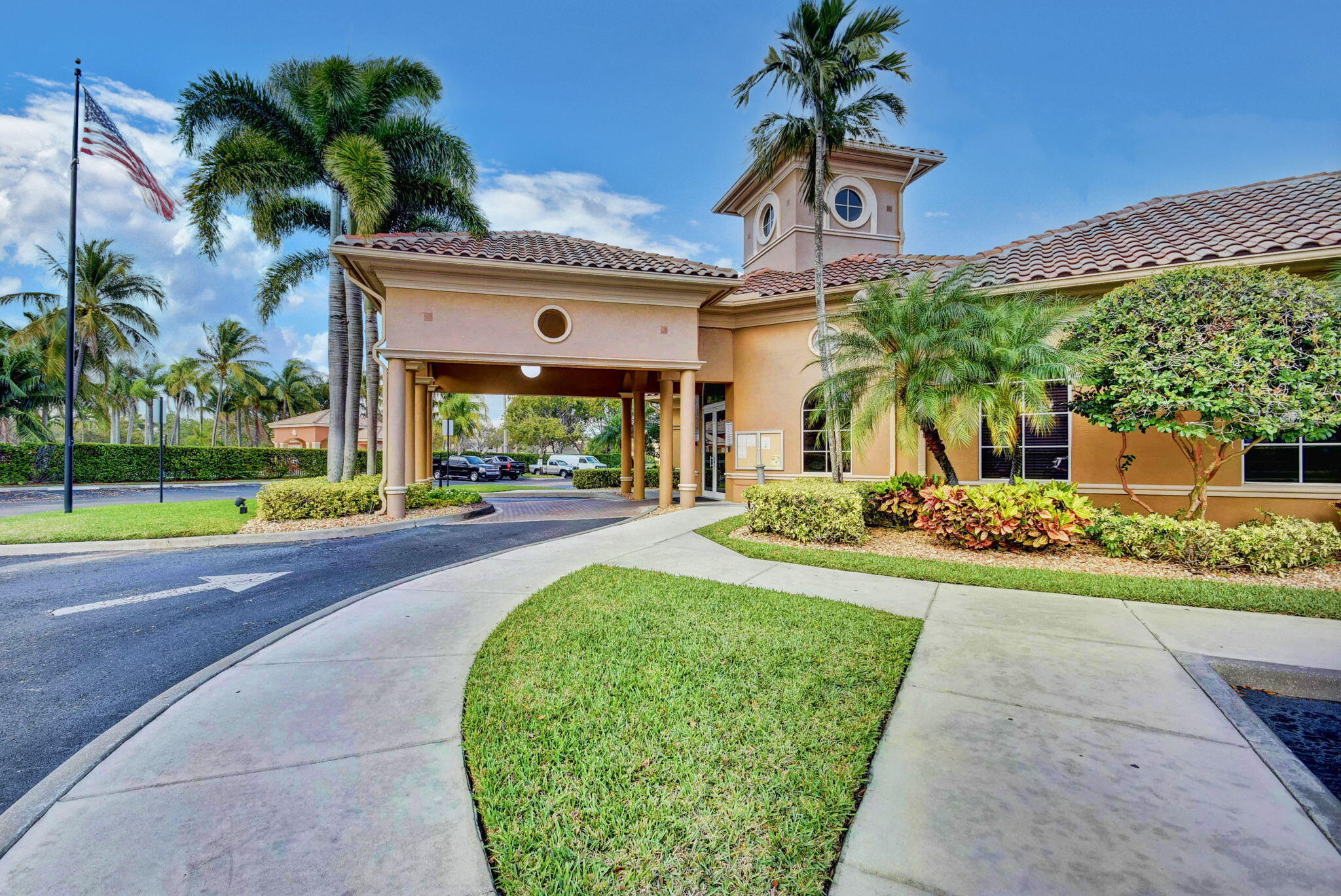 Briar Bay clubhouse with on-site property manager
