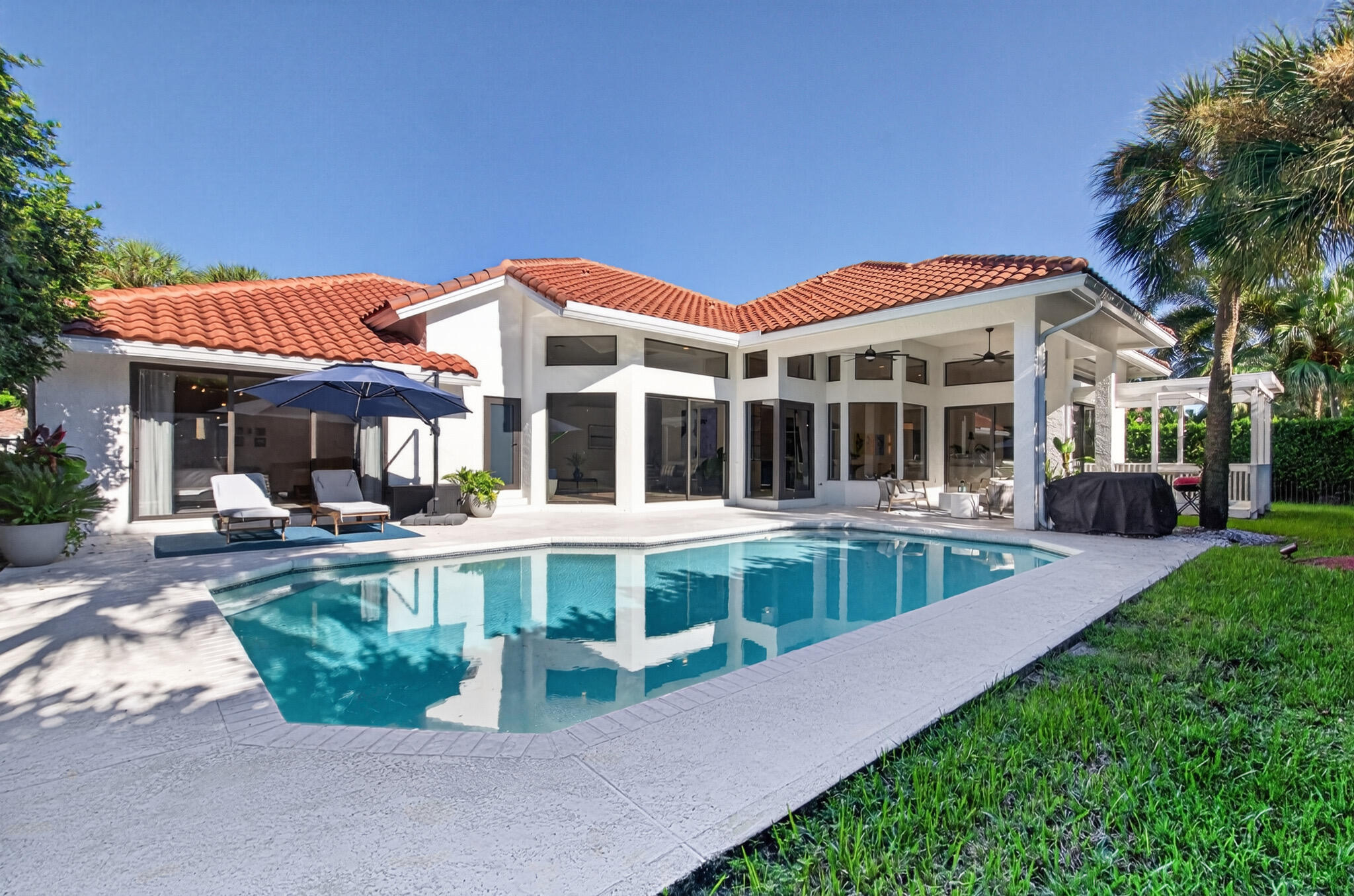 revised pool and patio
