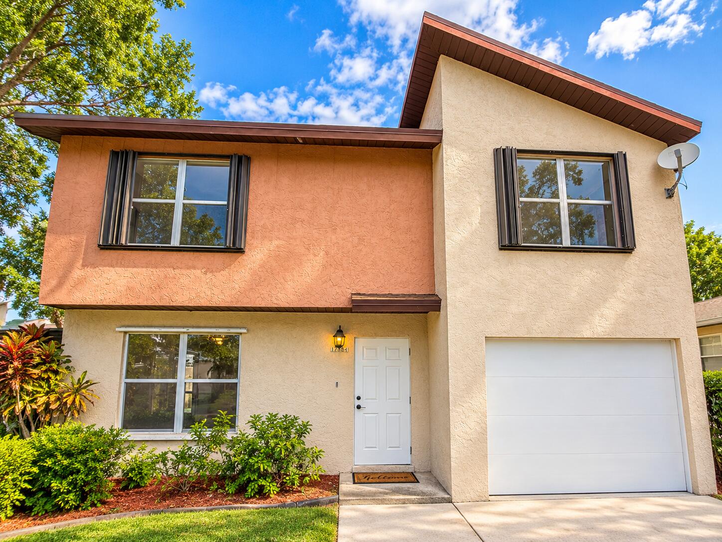 Two story house