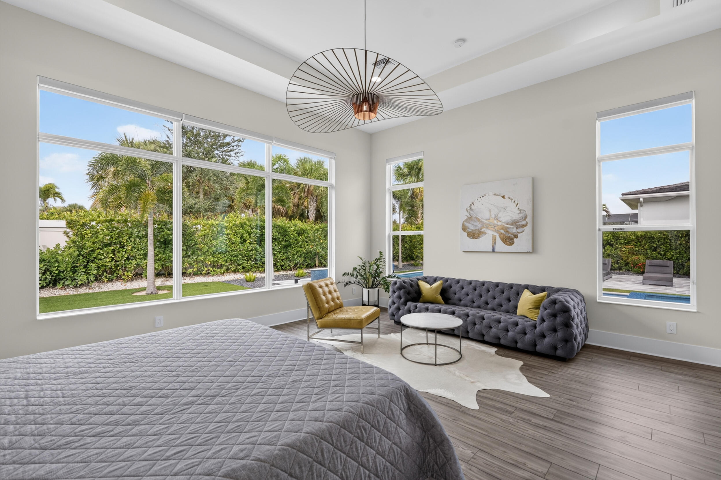 Primary Bedroom + Sitting Area