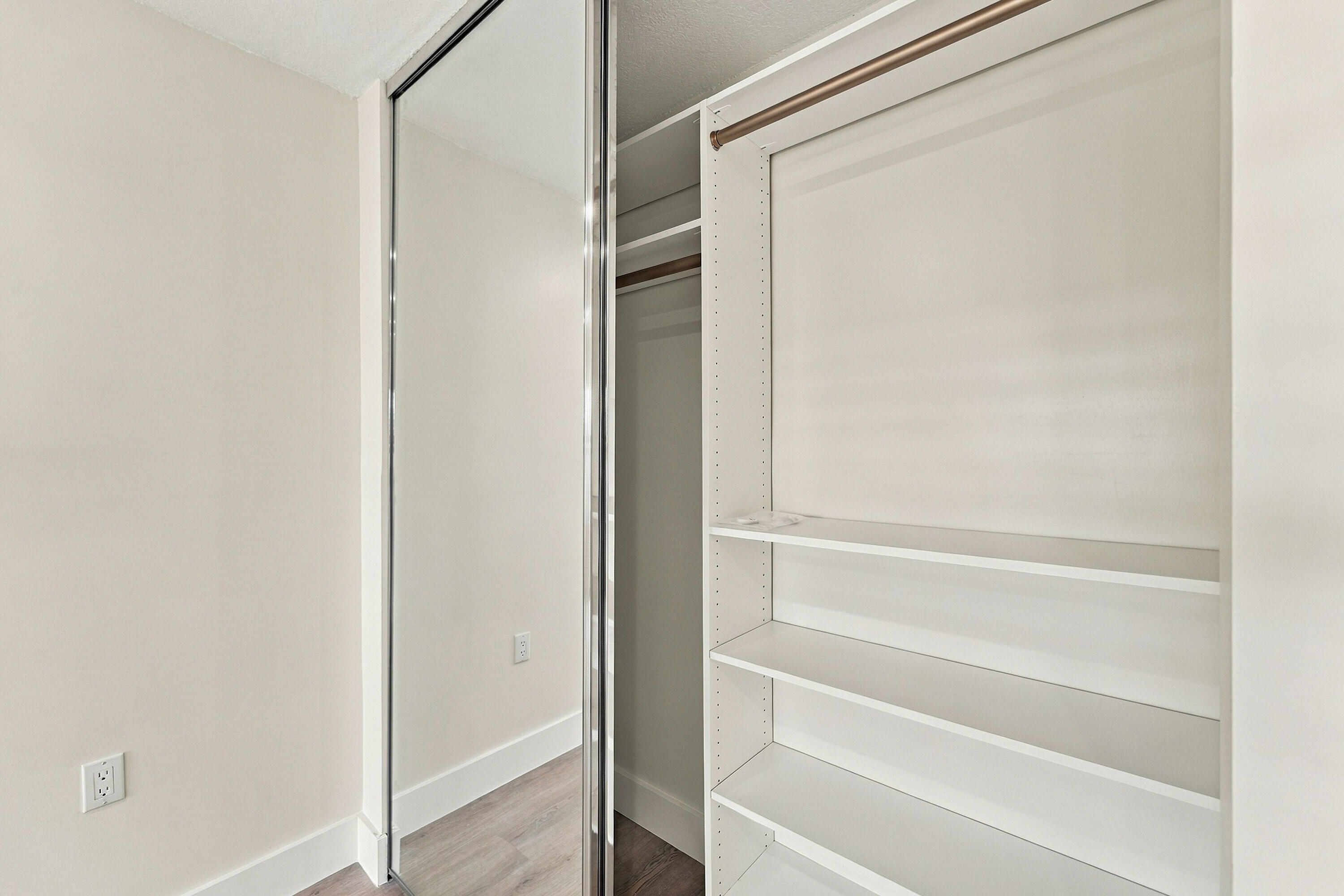custom closets in every bedroom