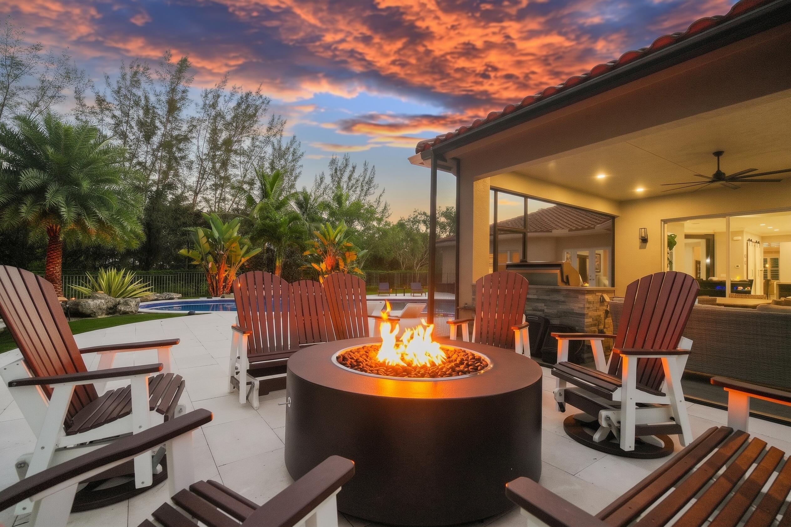 Fire Pit - Poolside