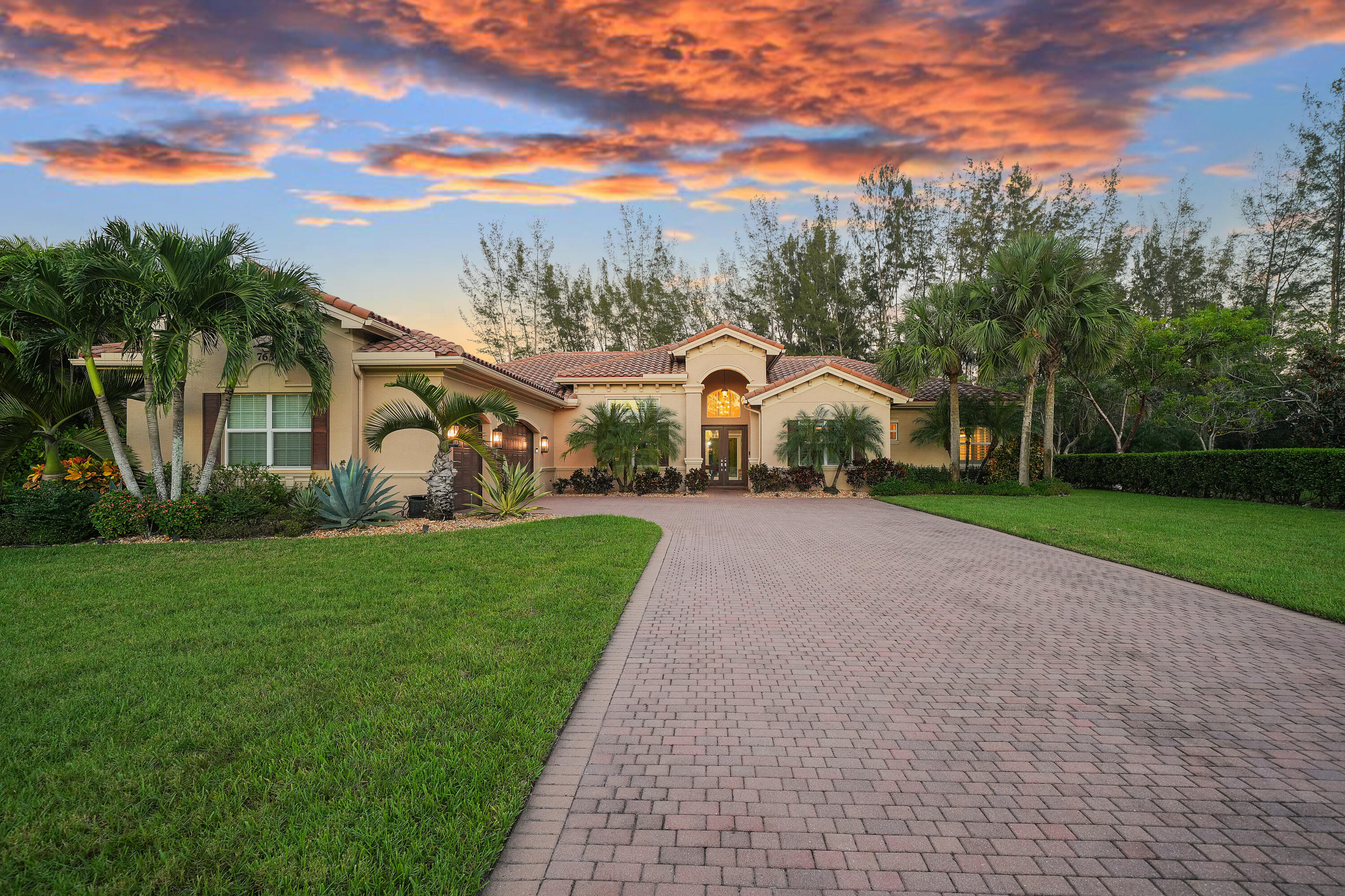 Front Elevation Twilight