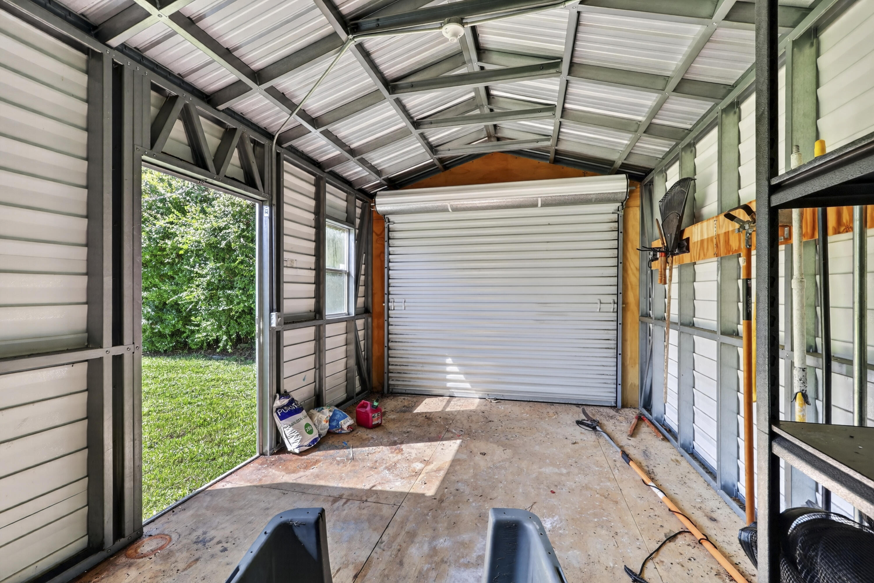 Shed In Yard