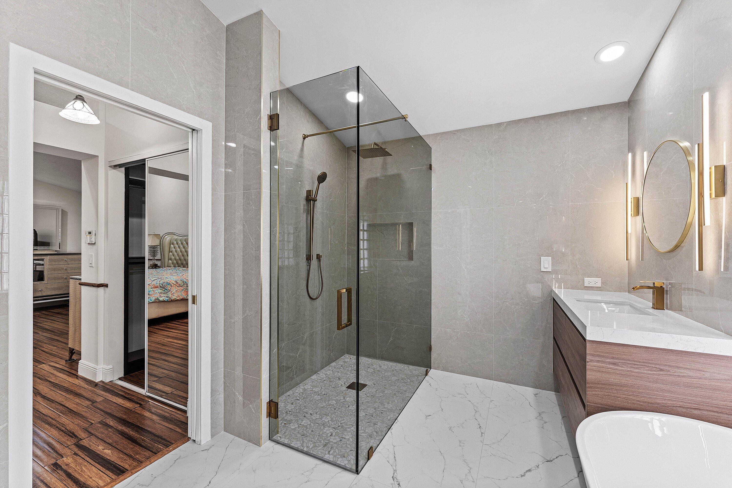 Master bathroom