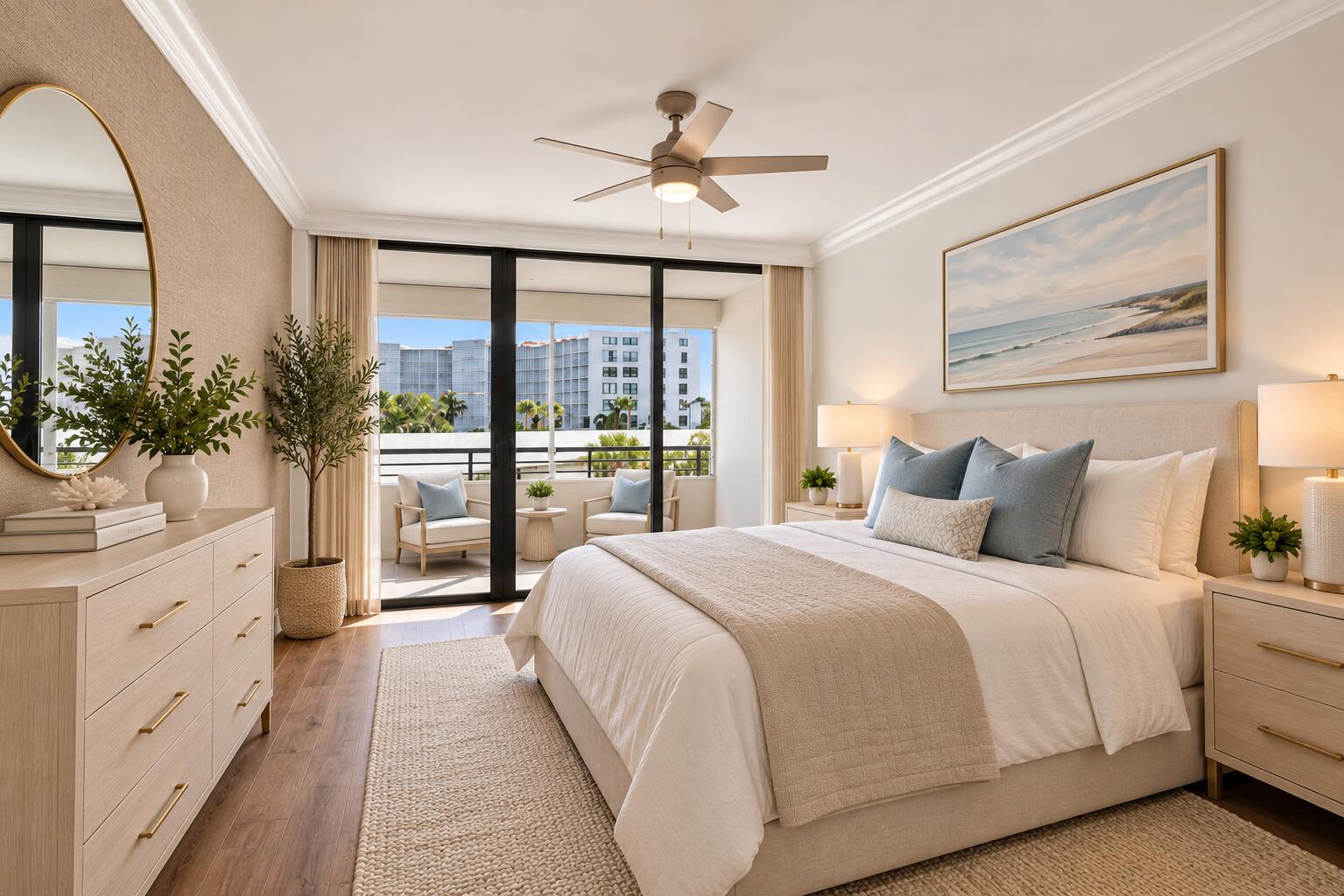 Bright Coastal Bedroom Retreat