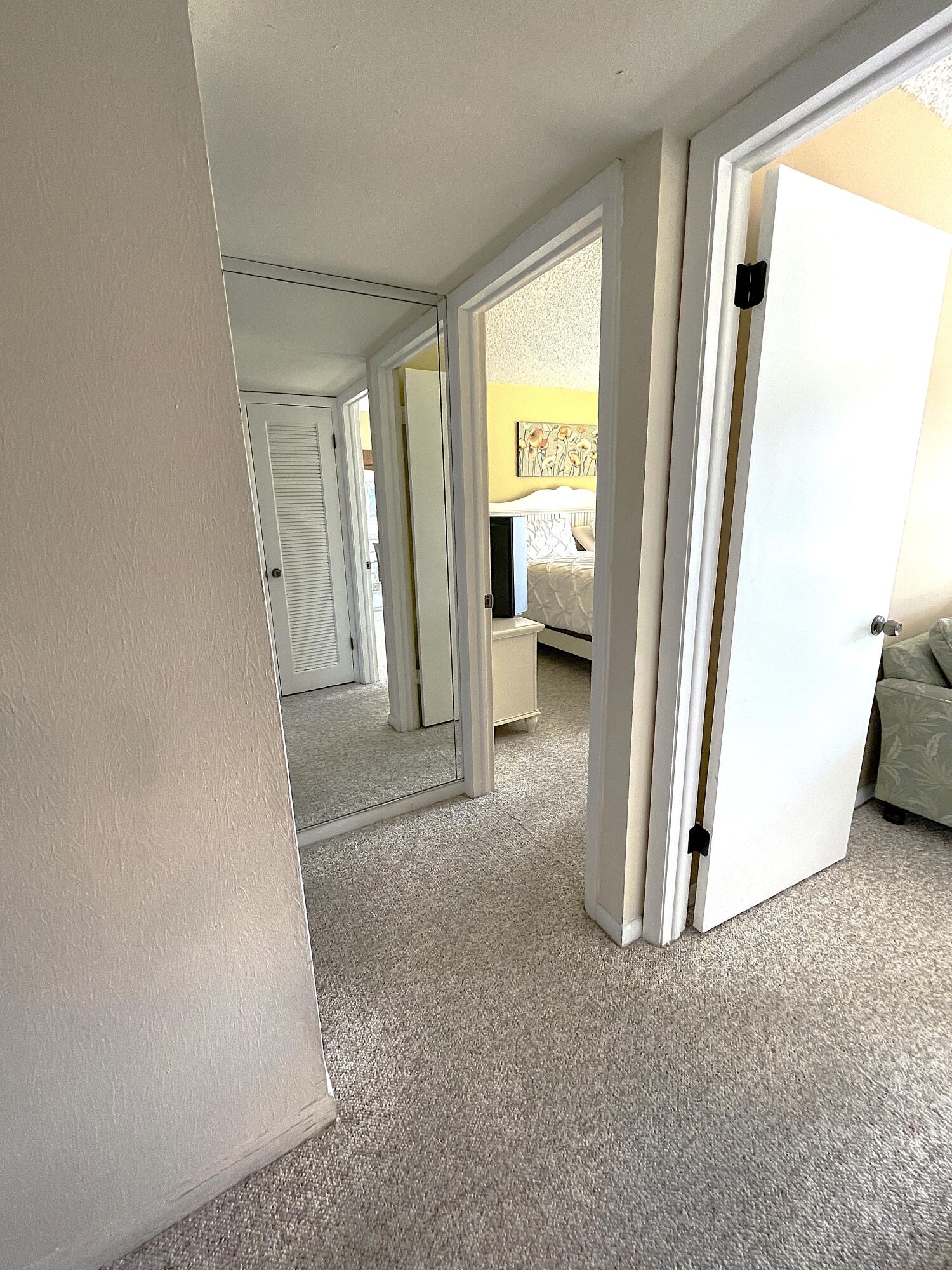 Hallway With Mirror