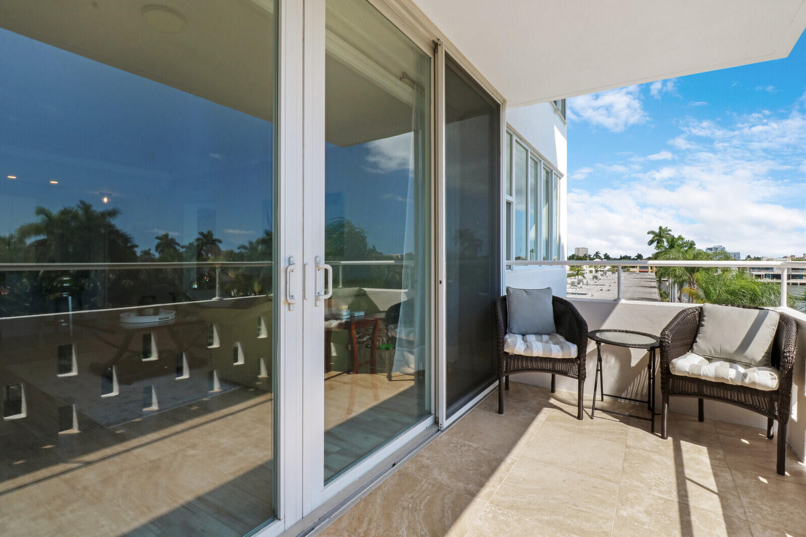 Waterfront Balcony