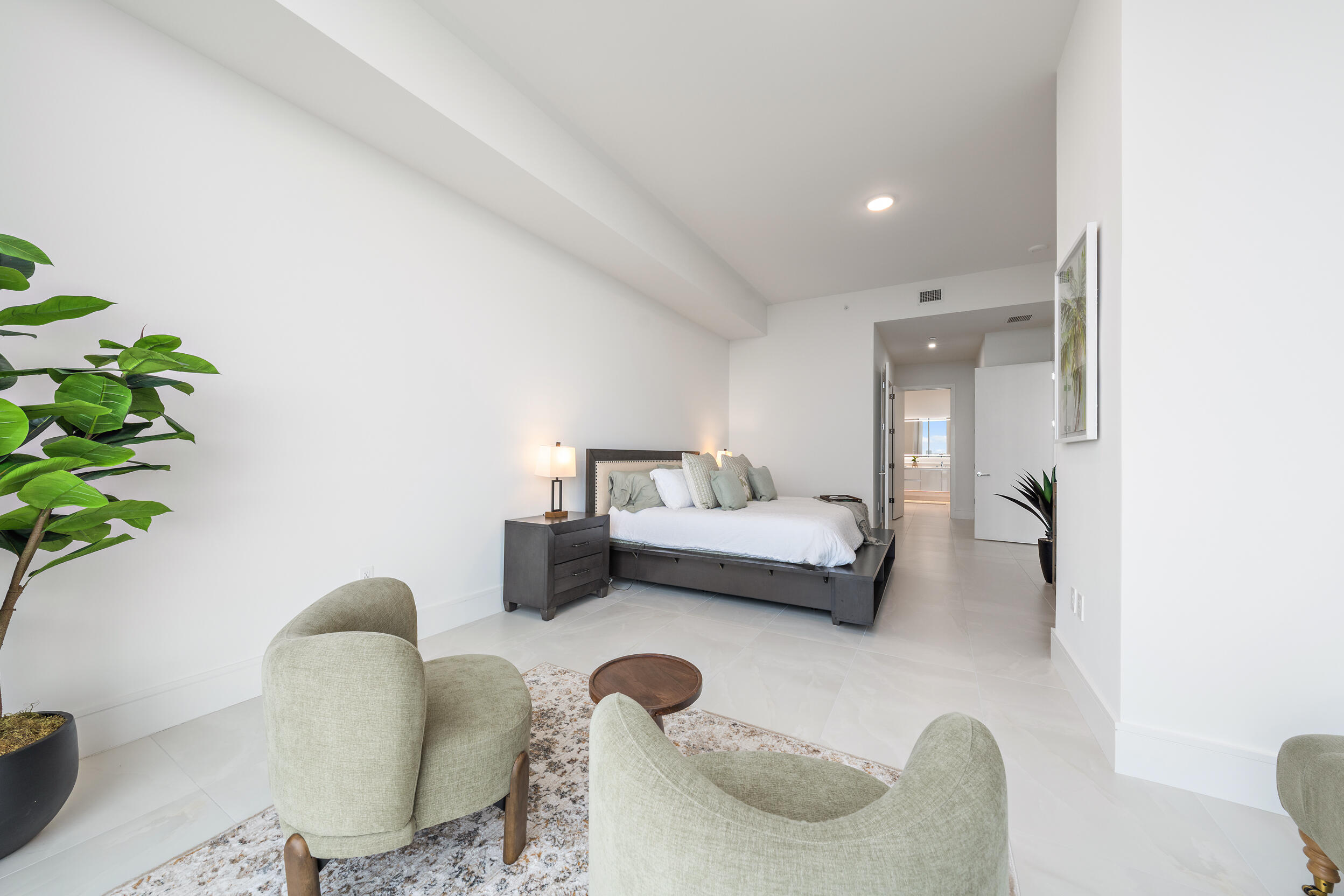 Primary Bedroom + Sitting Area