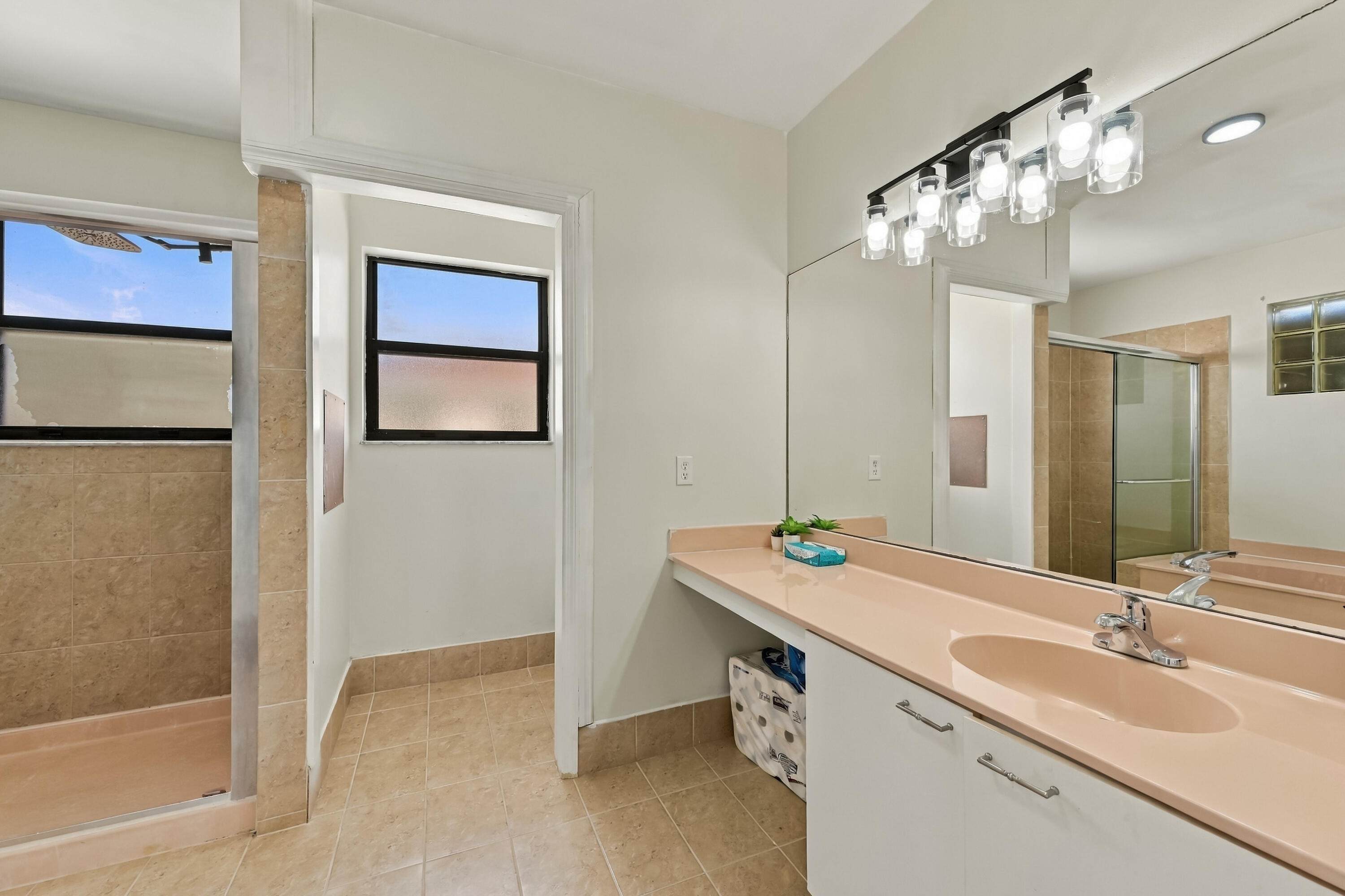 Primary bathroom suite