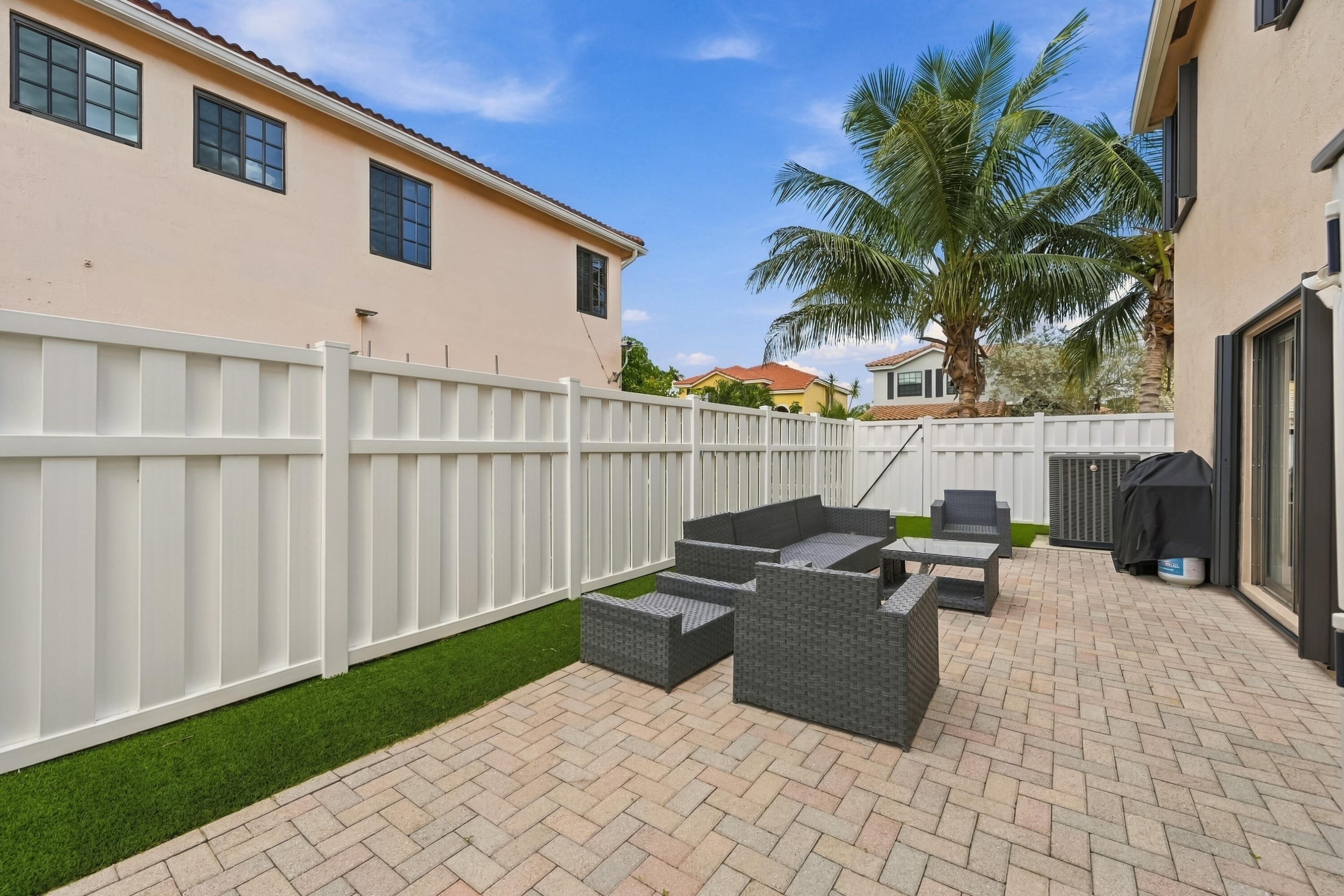Gorgeous extended patio area for lots outdoor activity