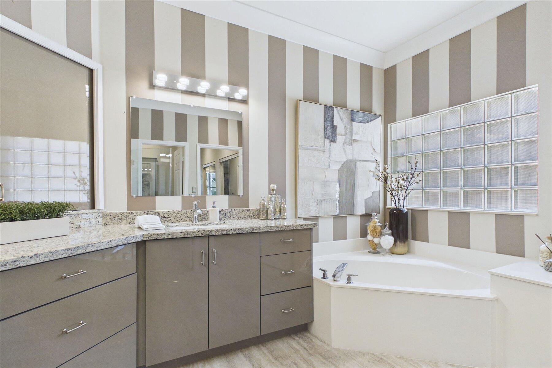 Primary Separate Soaking Tub