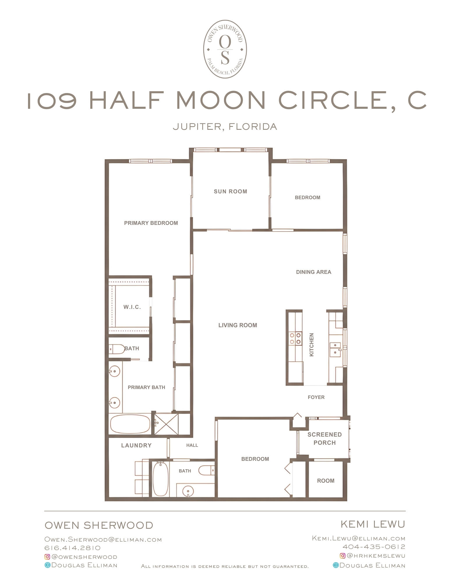 109 Half Moon Circle, C - Floor Plan