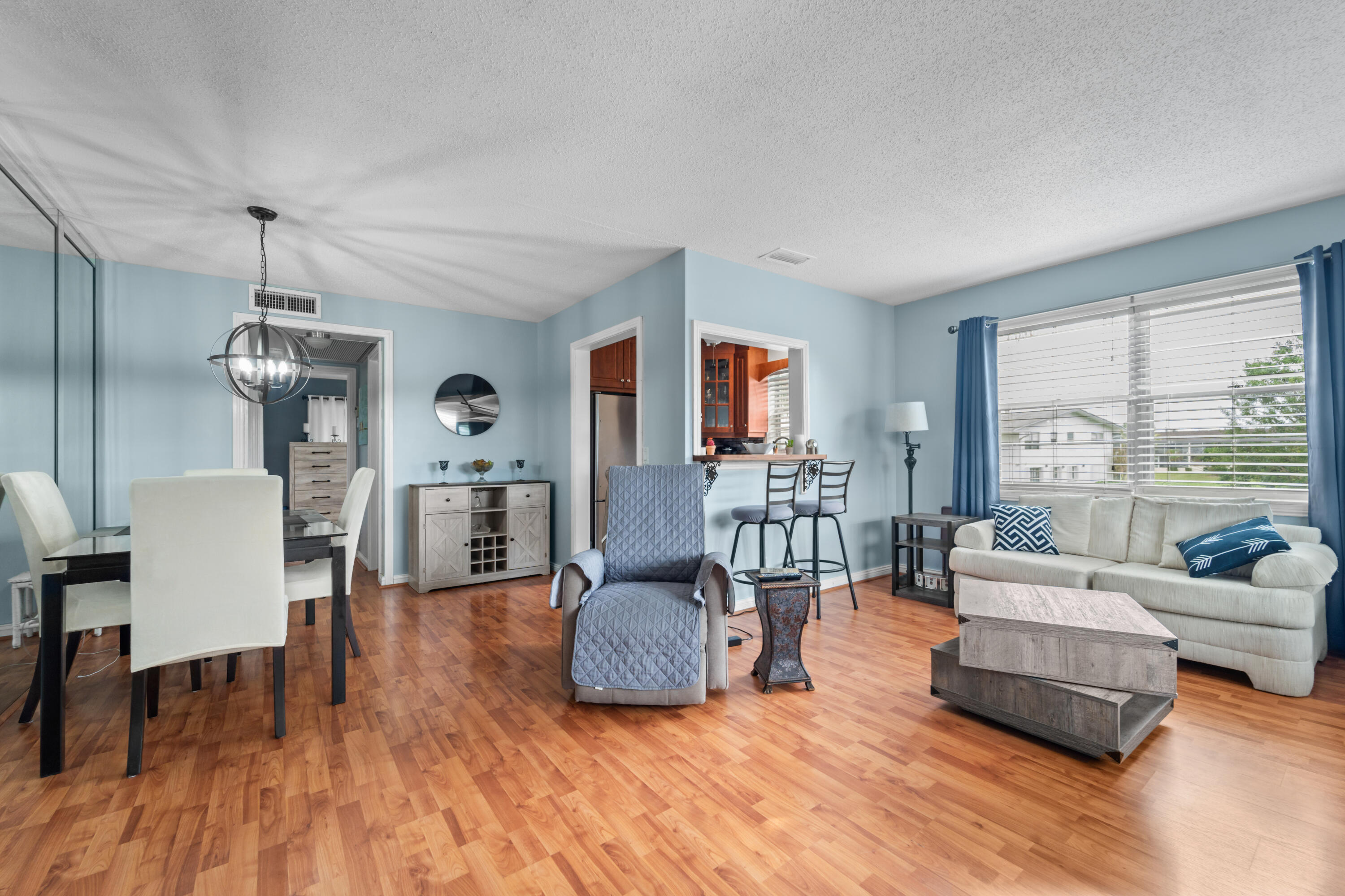 Open floor plan Open floor plan