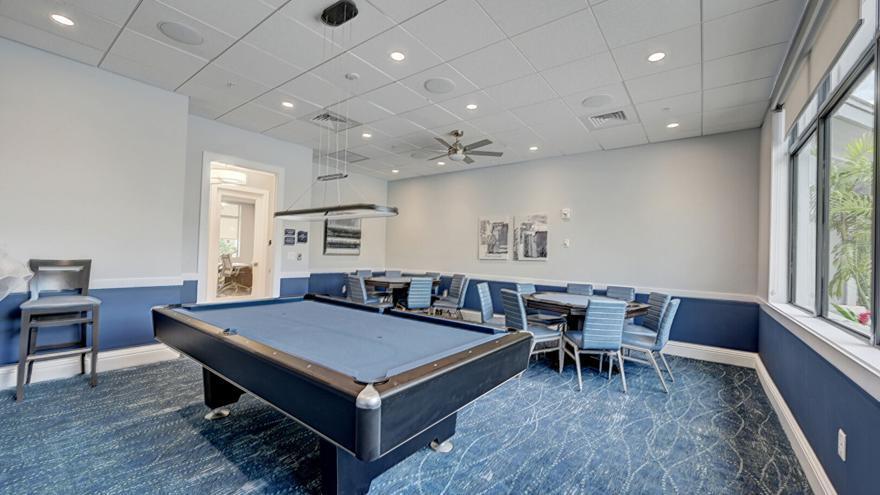 card room