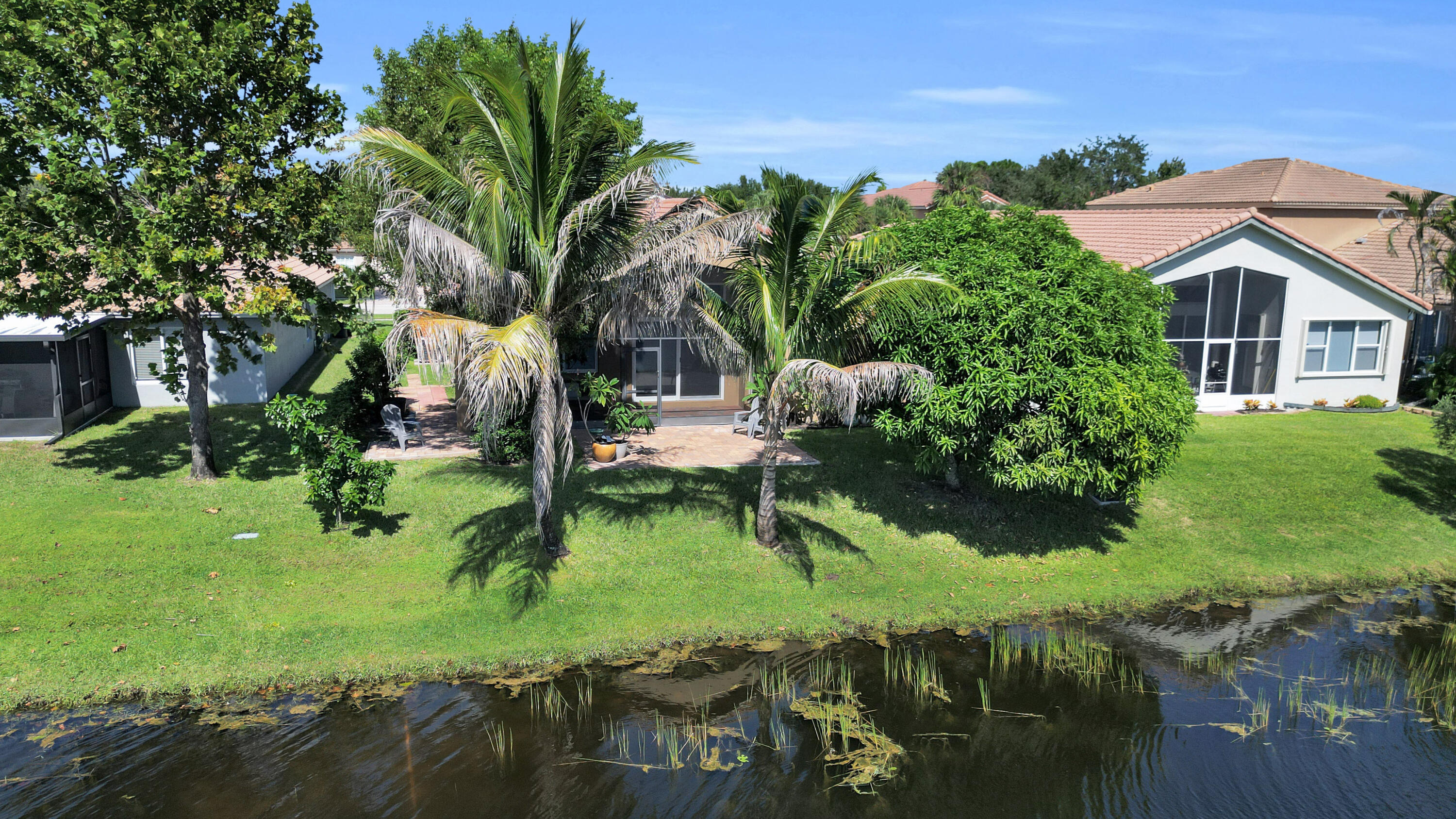 Aerial Backyard View