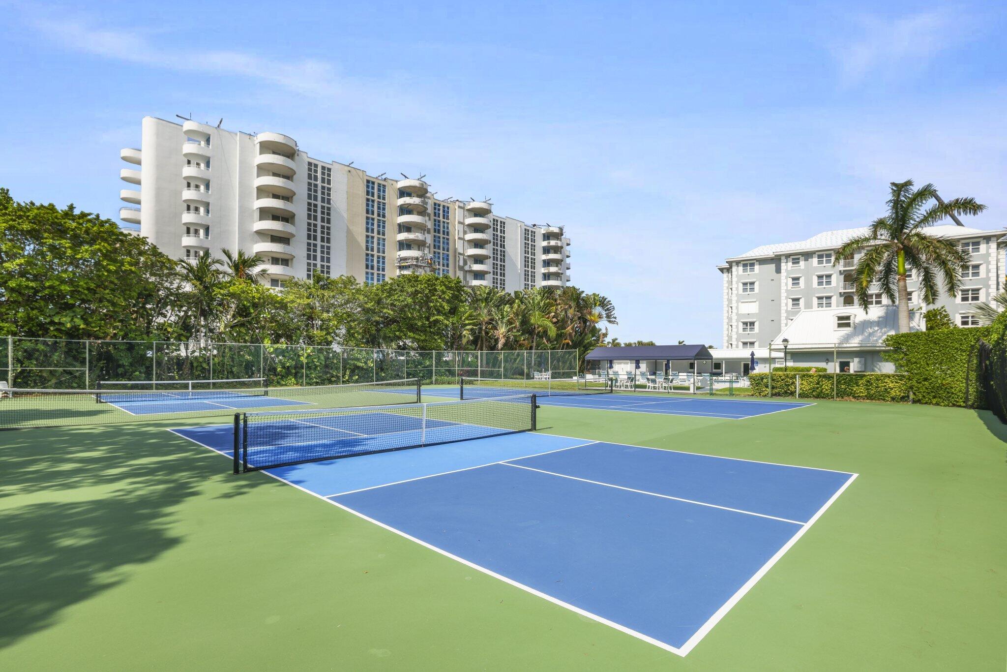 Tennis and pickleball