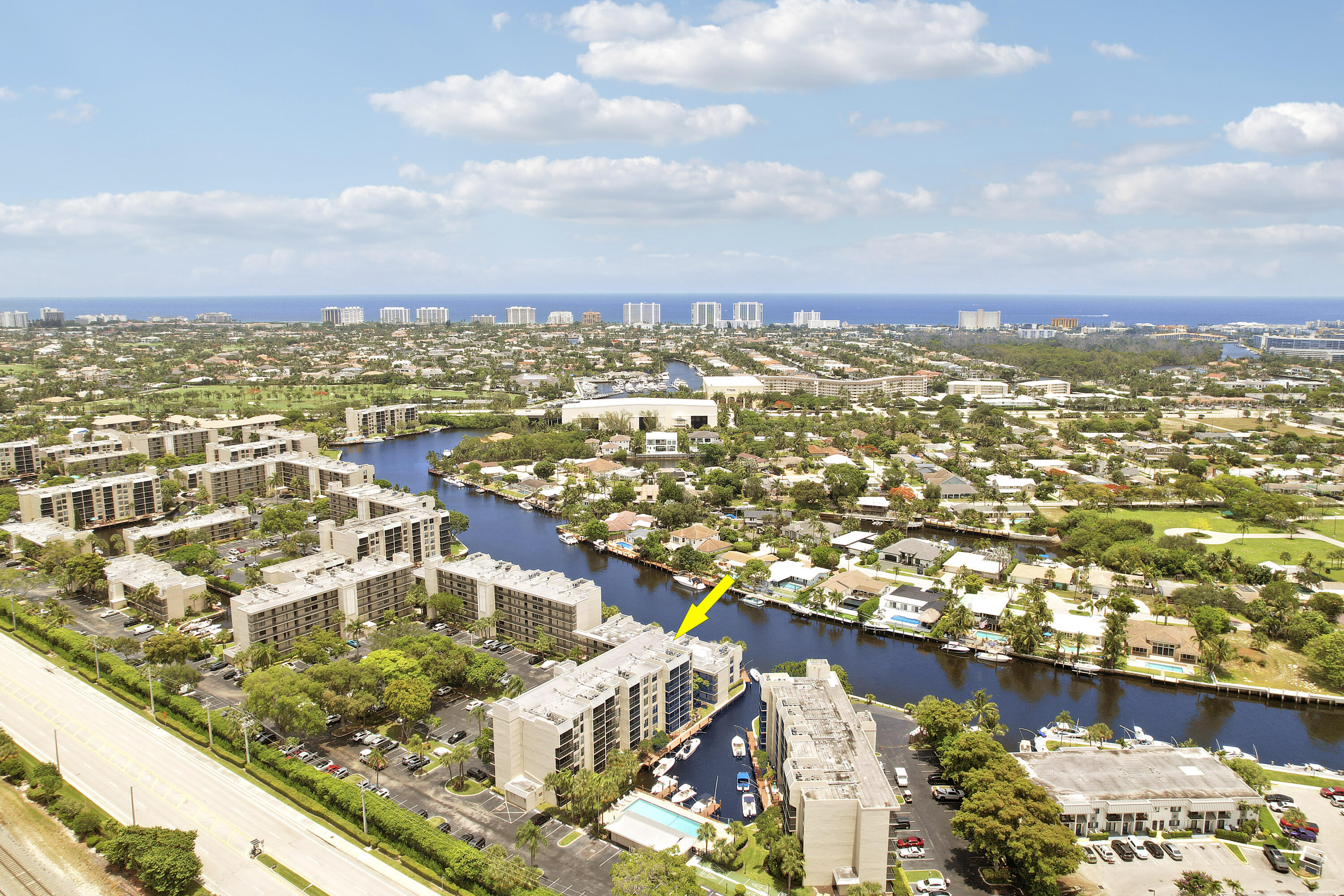 20 Royal Palm Way 204 Aerial