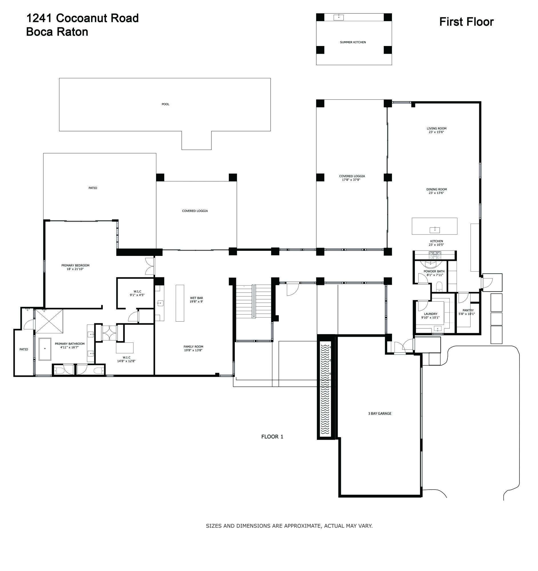 1st Floor - Floorplan