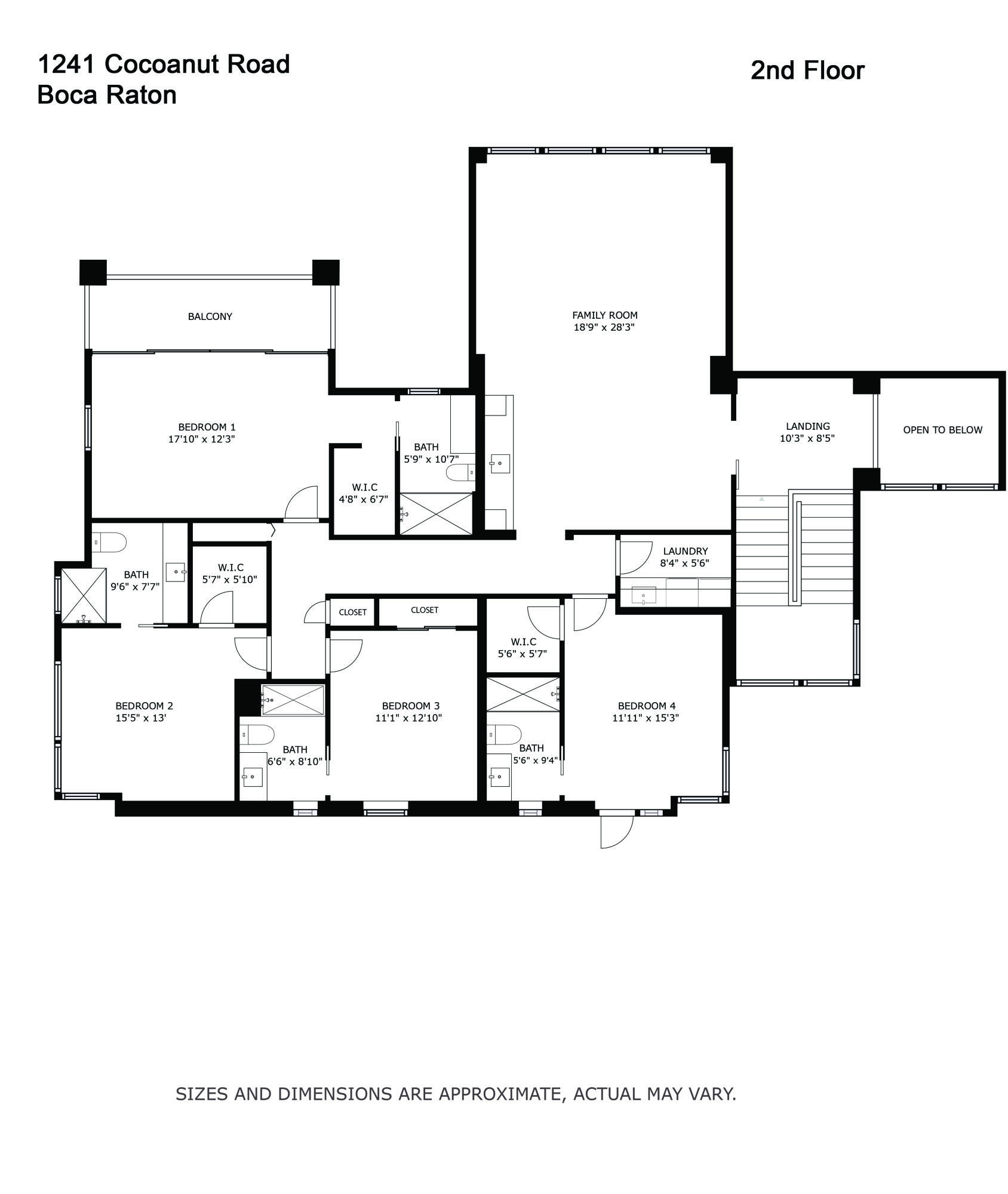 2nd Floor - Floorplan