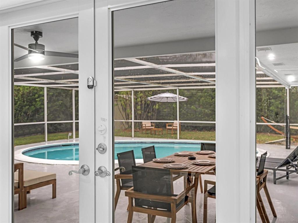 pool backyard