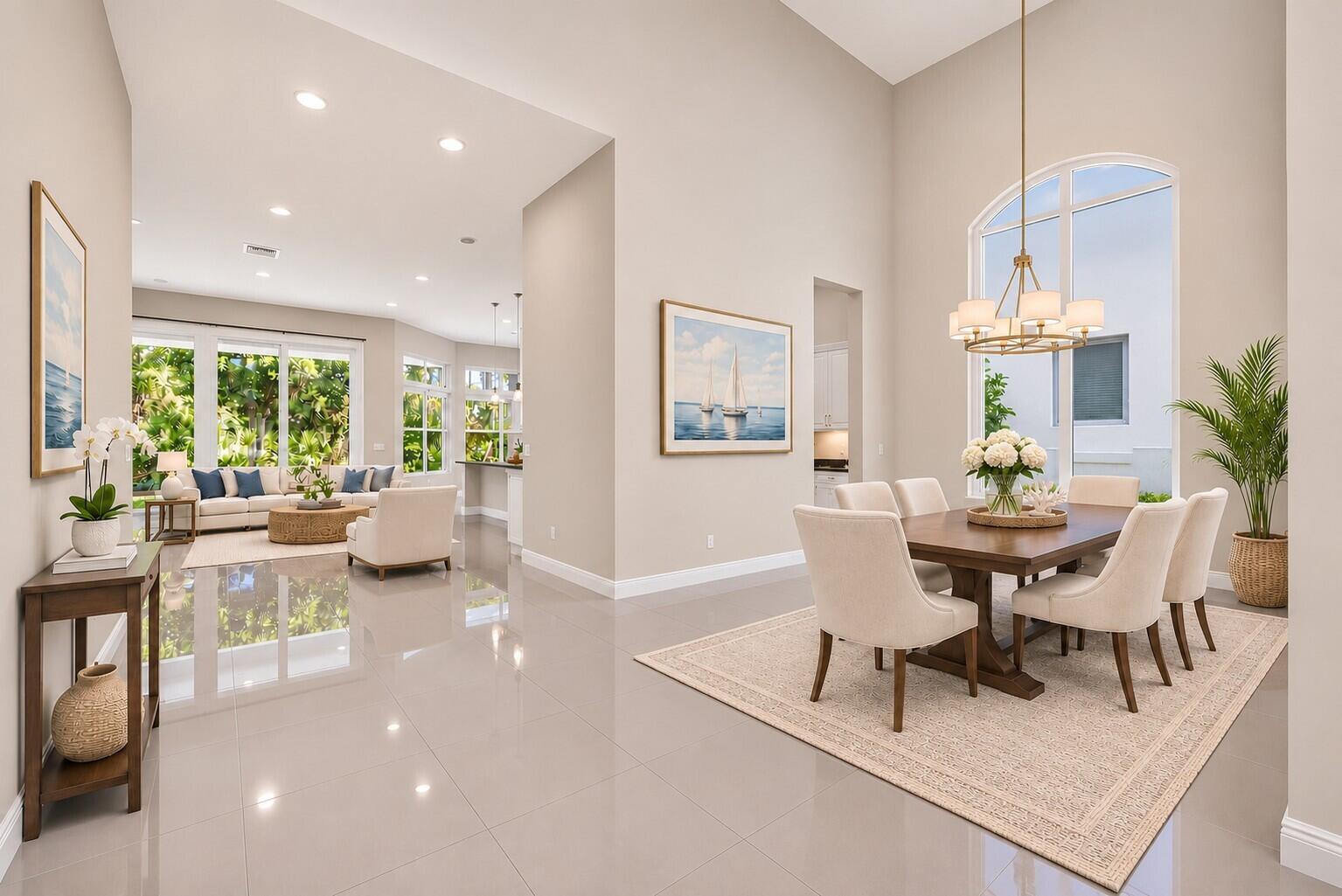 Dining Room and Foyer Dining Room and Foyer