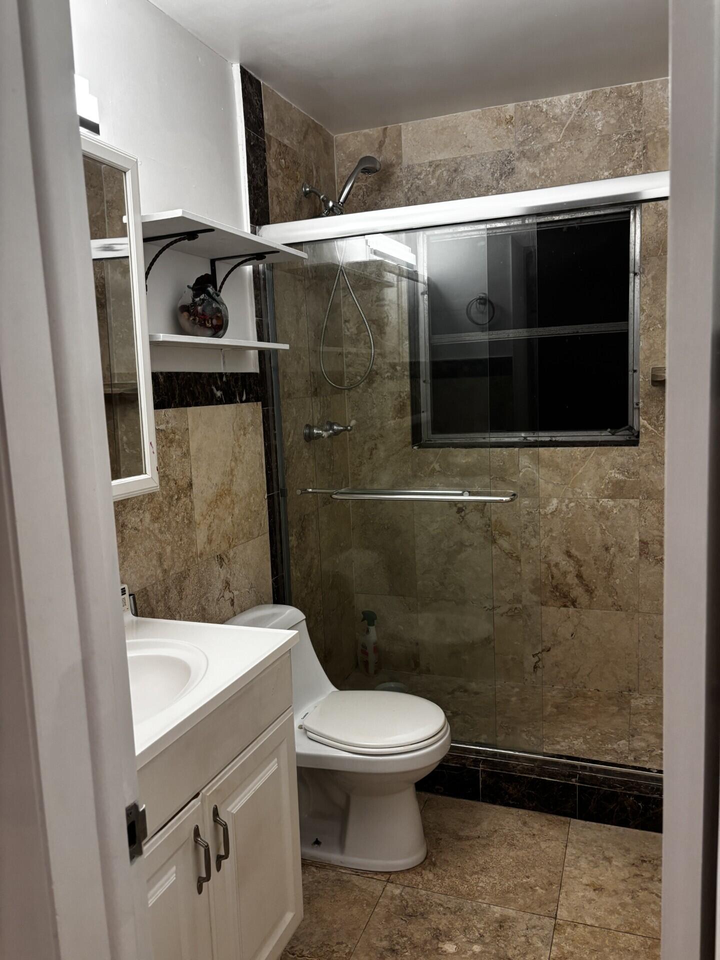 Crystal lake master bathroom