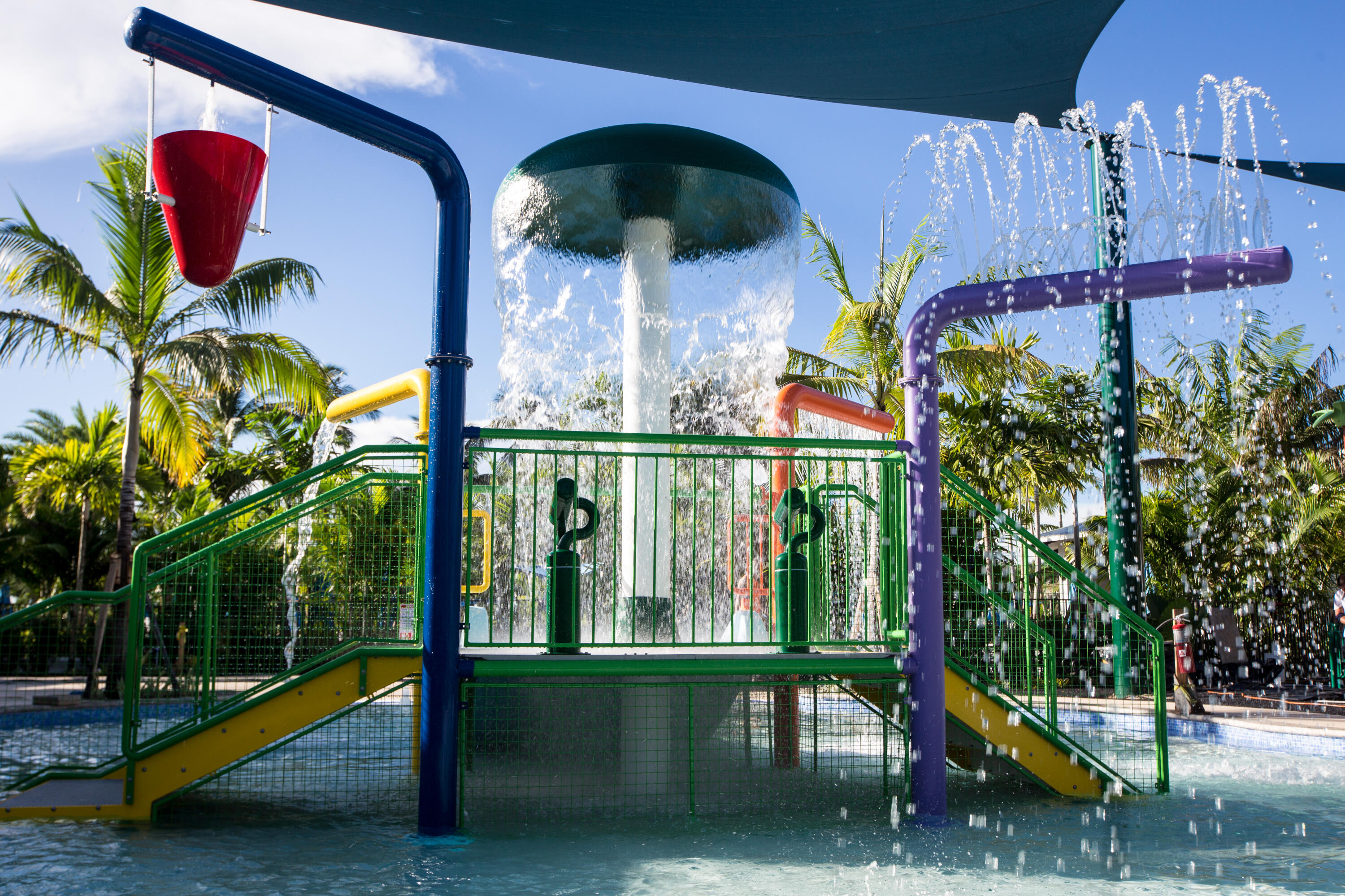 Woodfield Interactive Water Playground