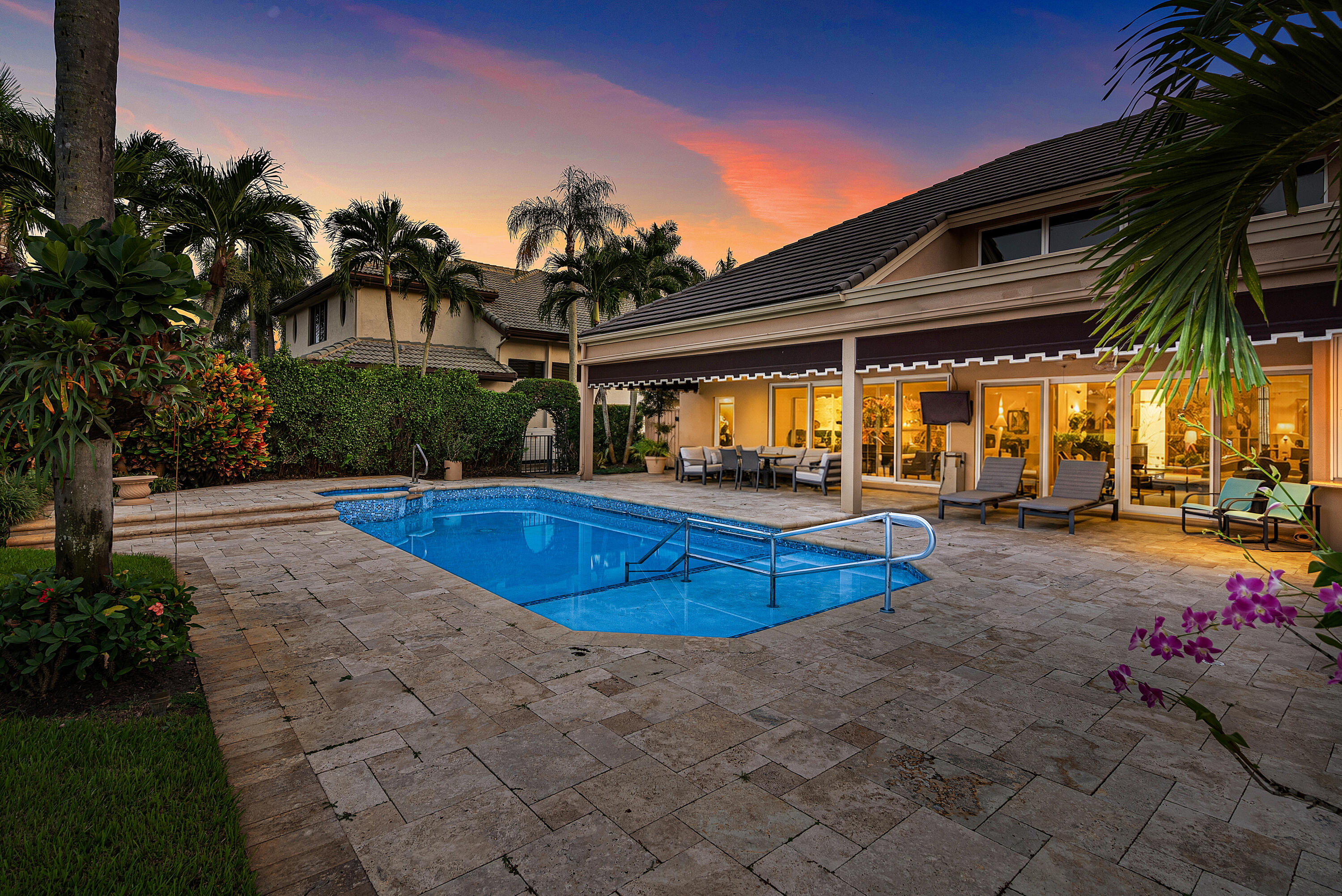 Back patio, pool Back patio, pool