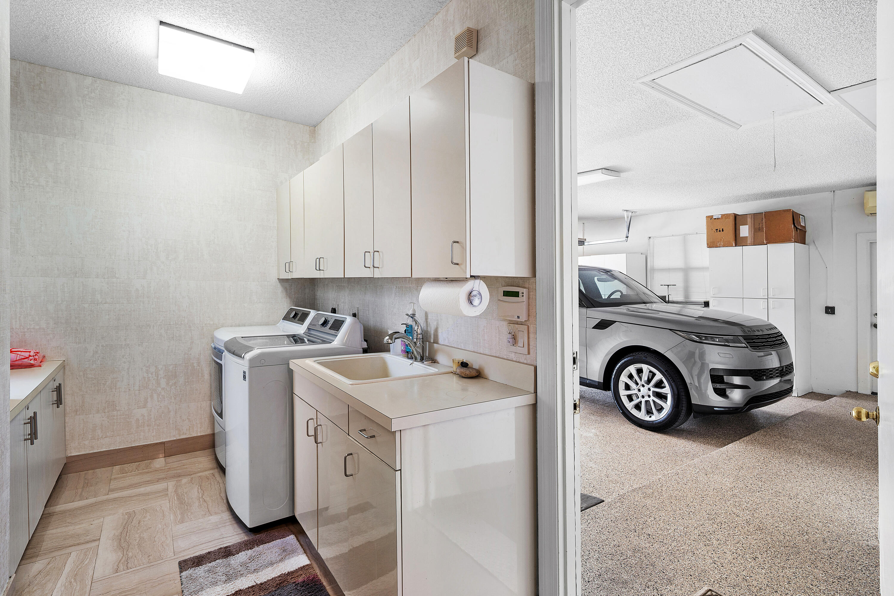 Laundry Room and Garage
