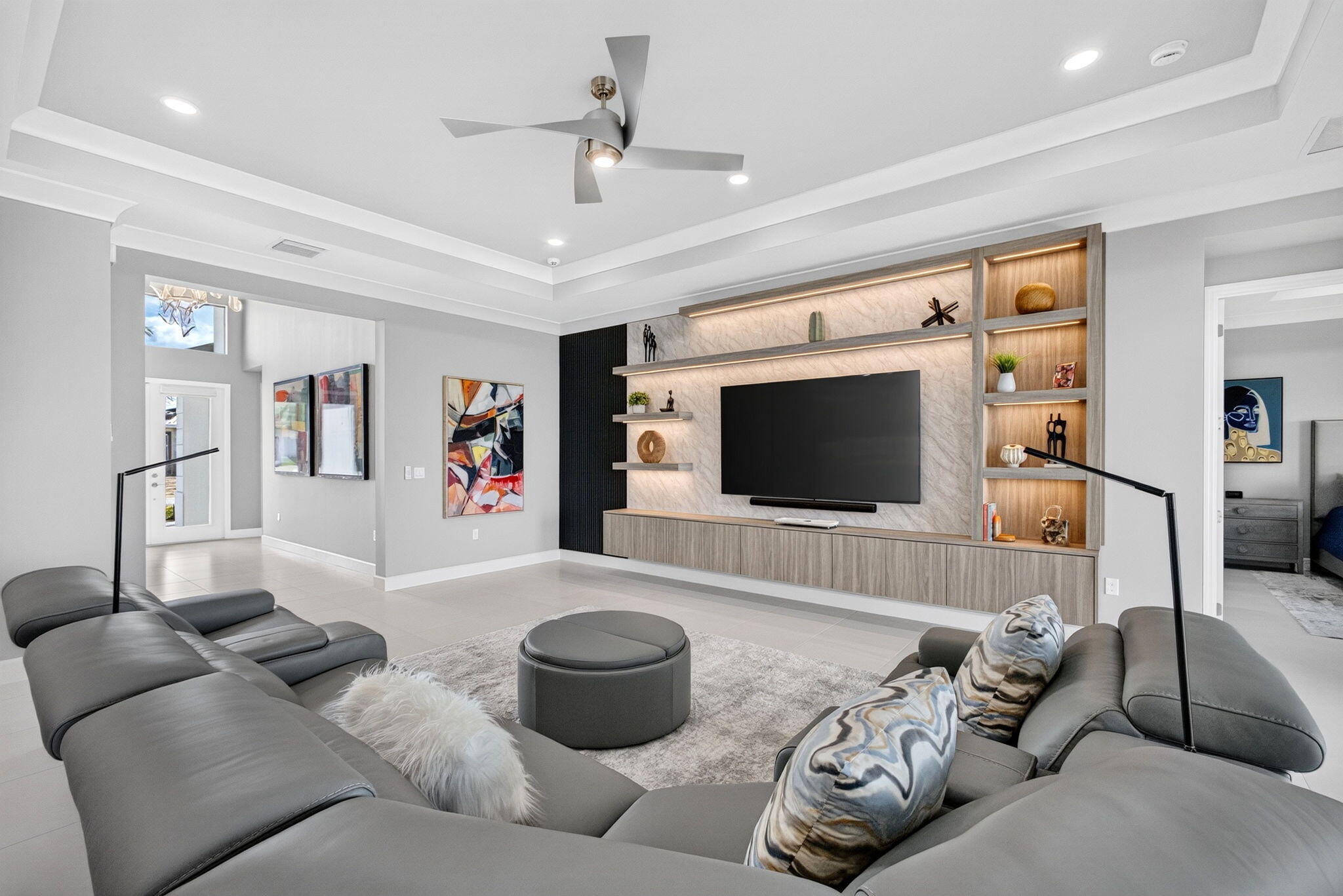 CUSTOM BUILT WALL UNIT