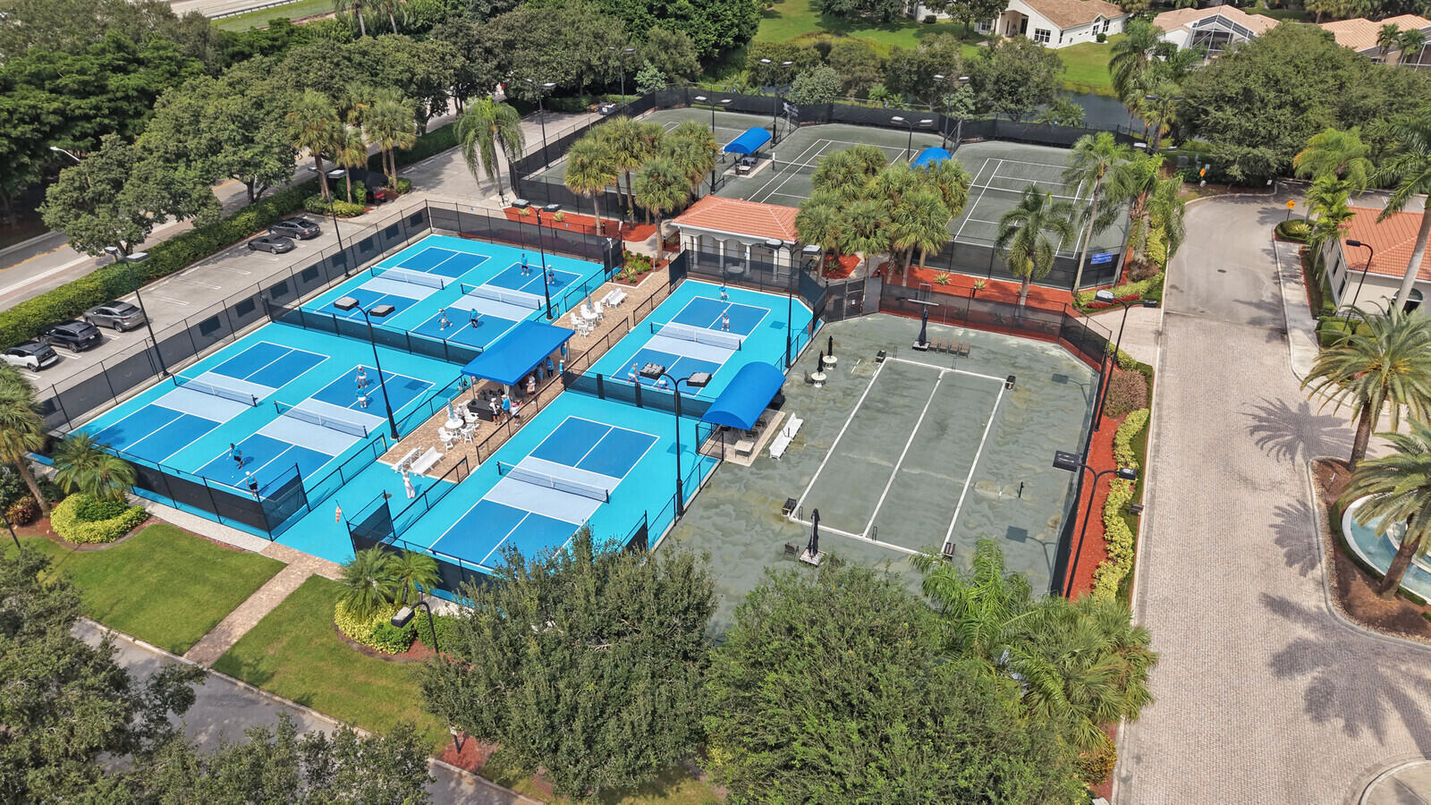 Community Courts - Aerial View
