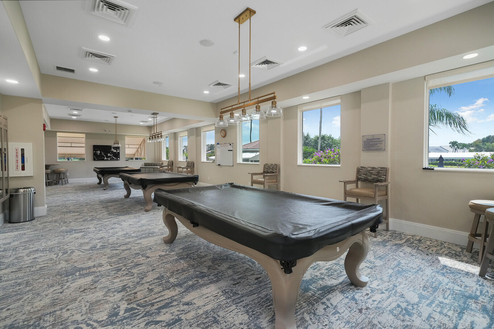 Clubhouse Billiard Room