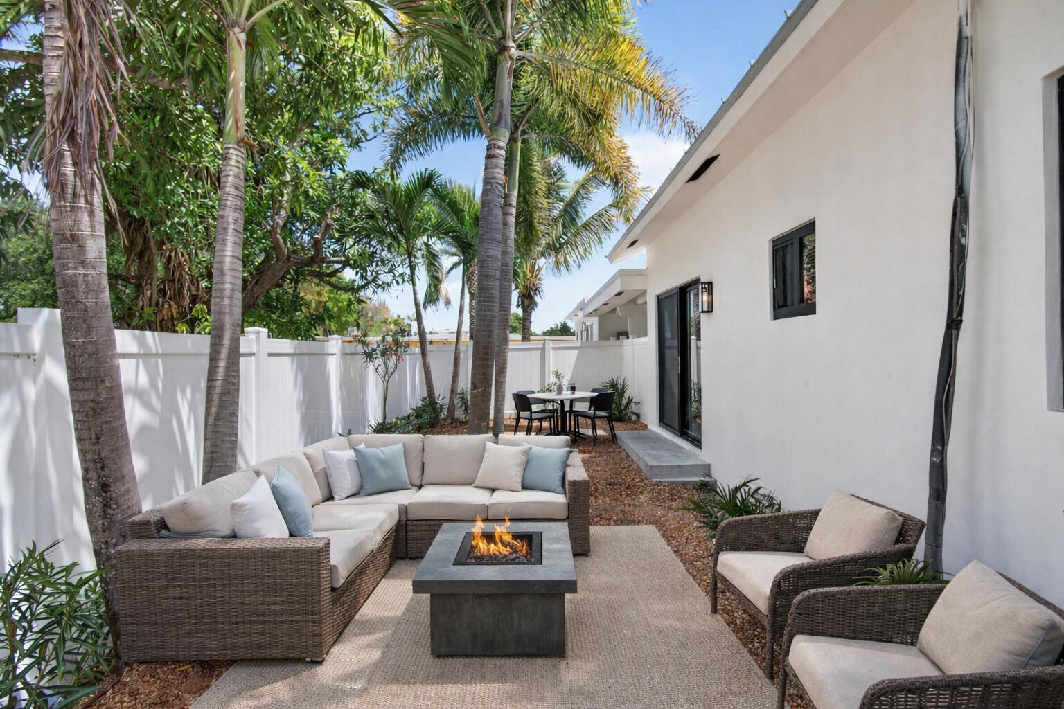 Virtually Staged yard