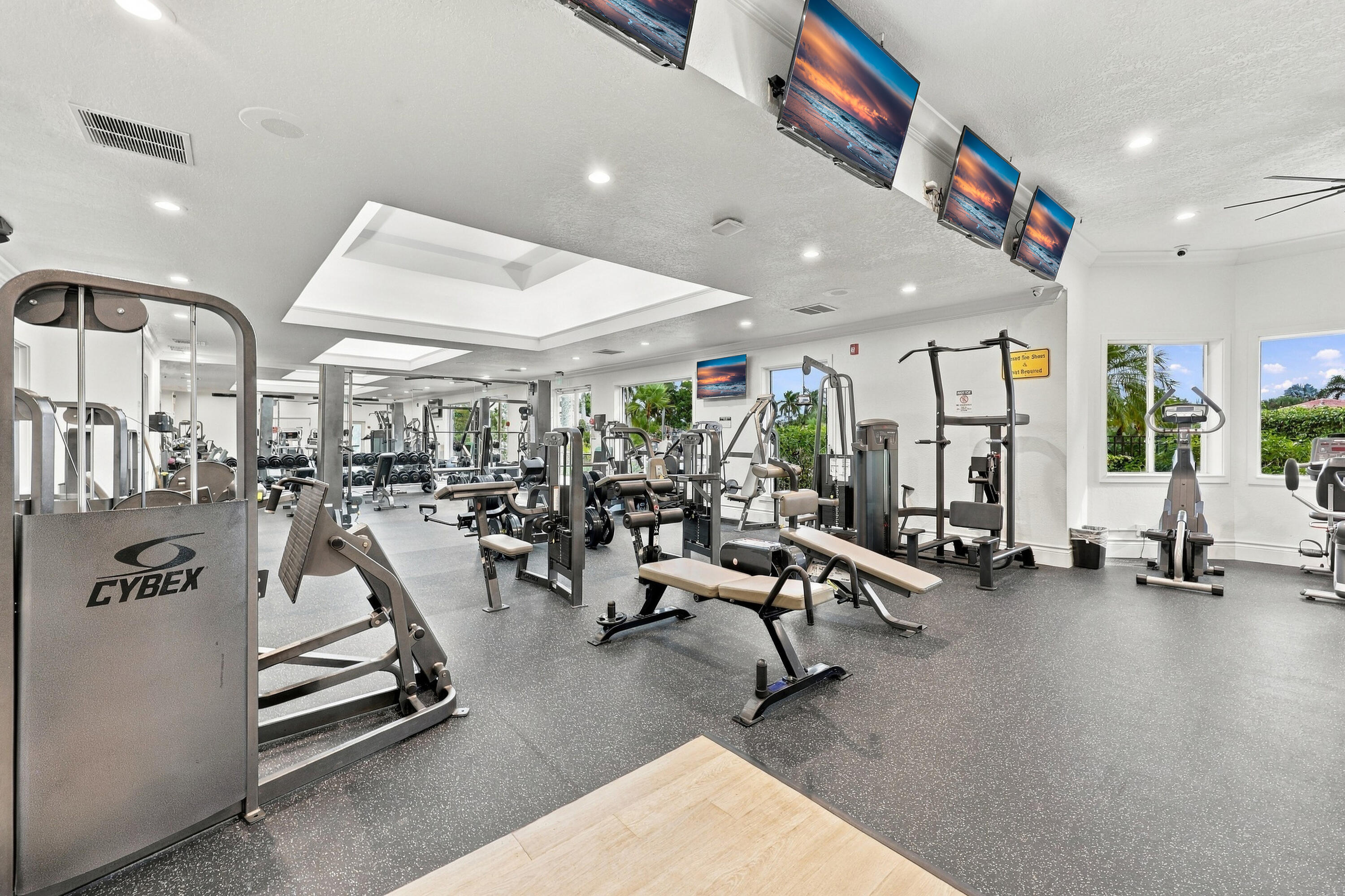 Stay active without leaving the neighborhood! The well-equipped fitness center offers a variety of cardio and strength-training equipment in a dedicated workout facility.