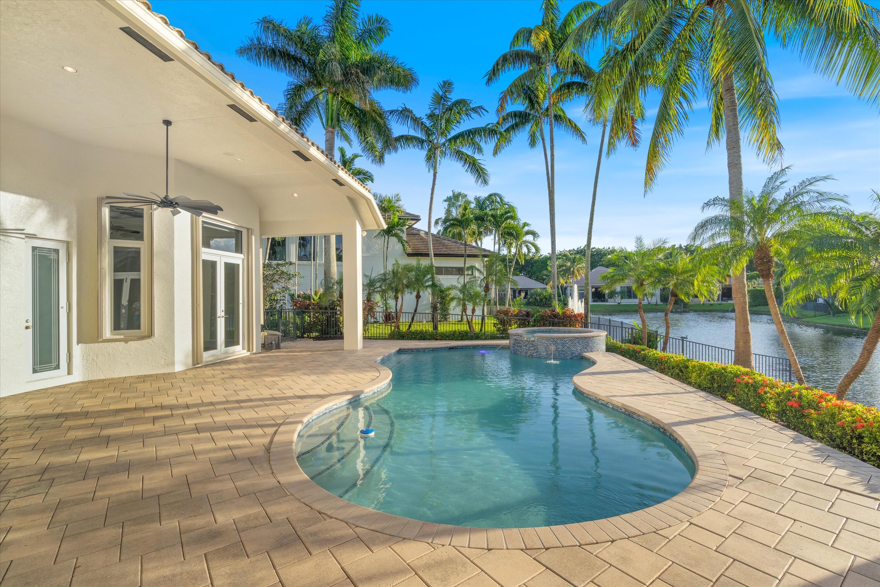 Custom Heated Pool and Spa