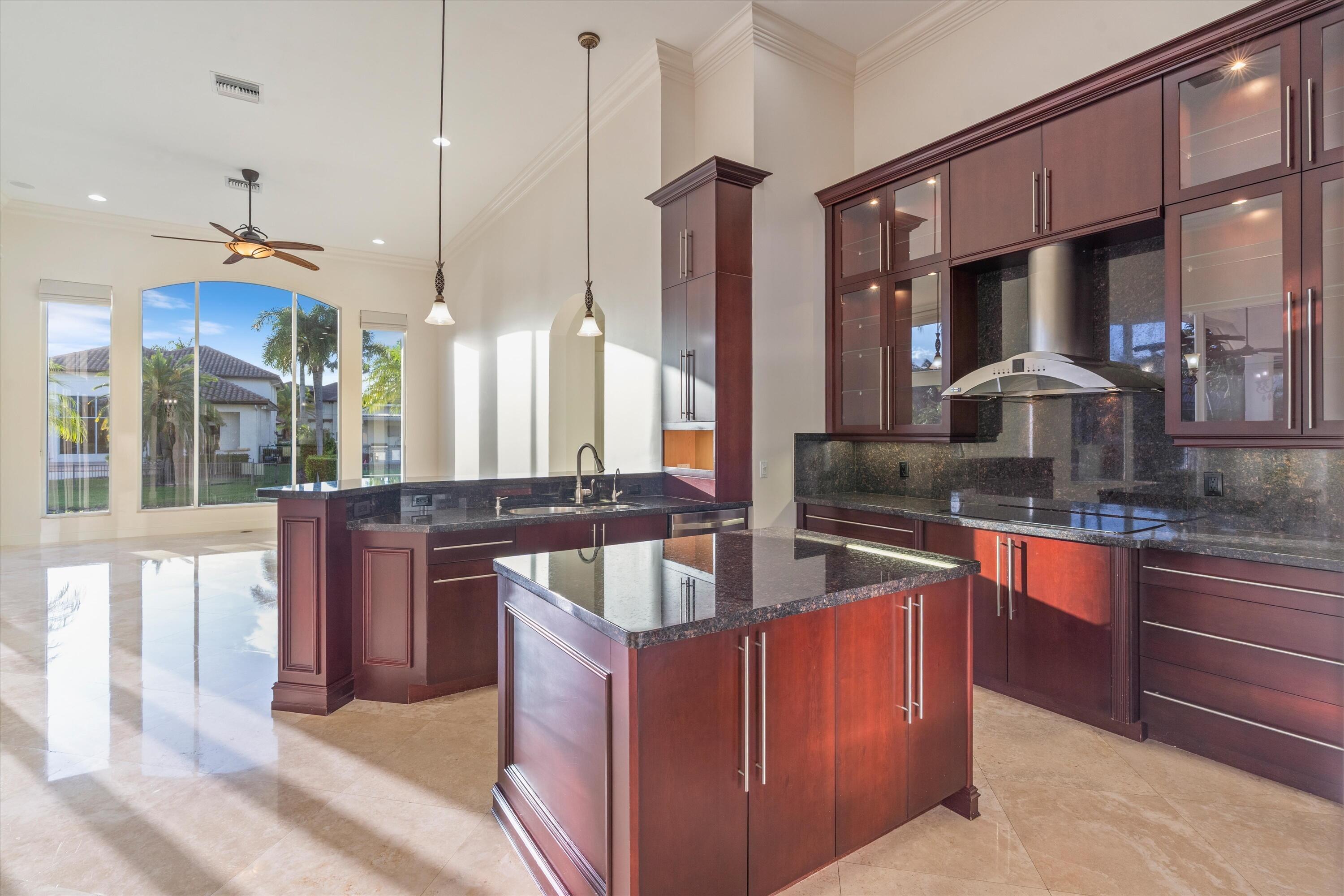 Open Kitchen with Center Island Open Kitchen with Center Island