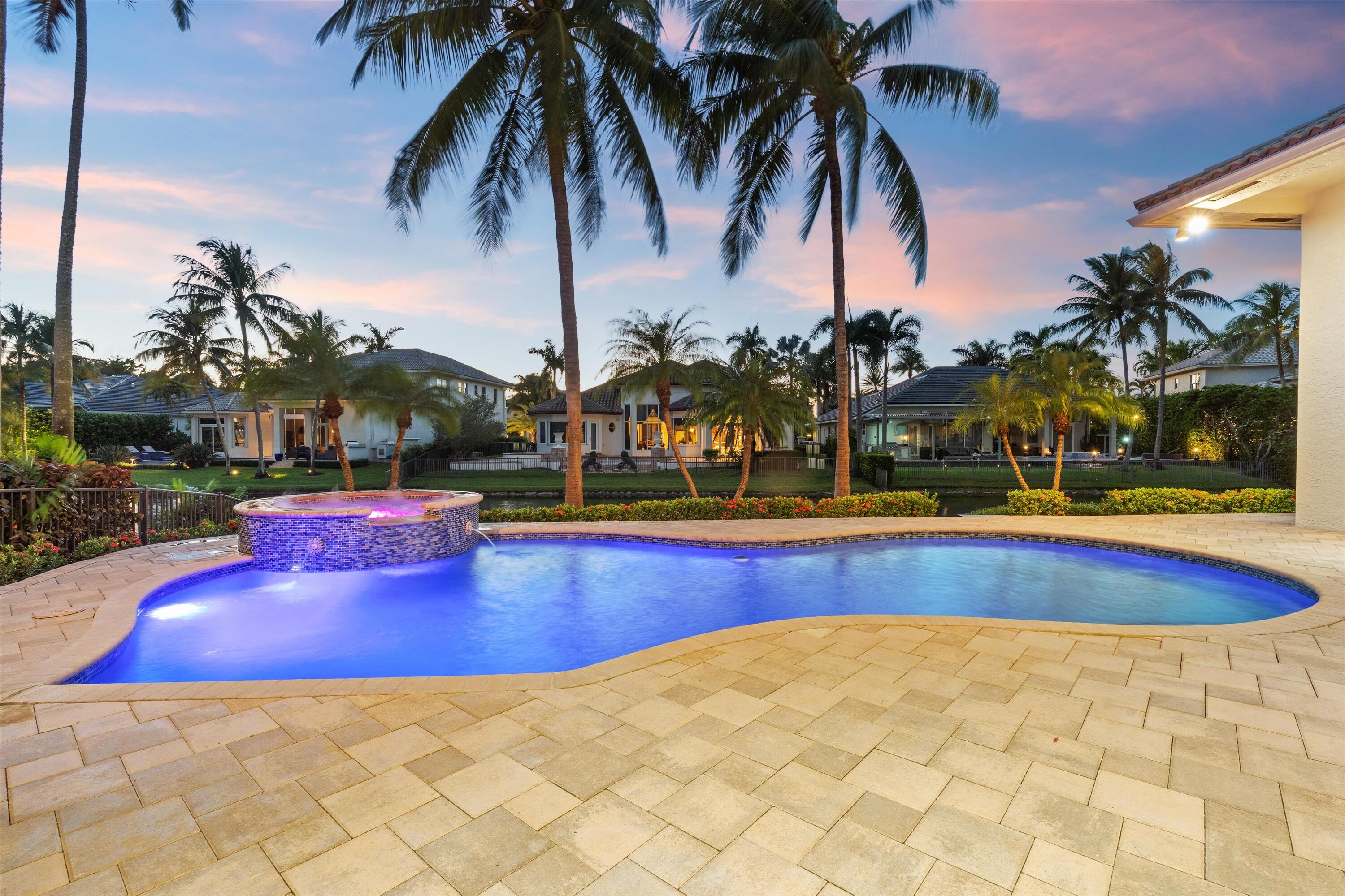 Pool and Spa at Twilight! Pool and Spa at Twilight!