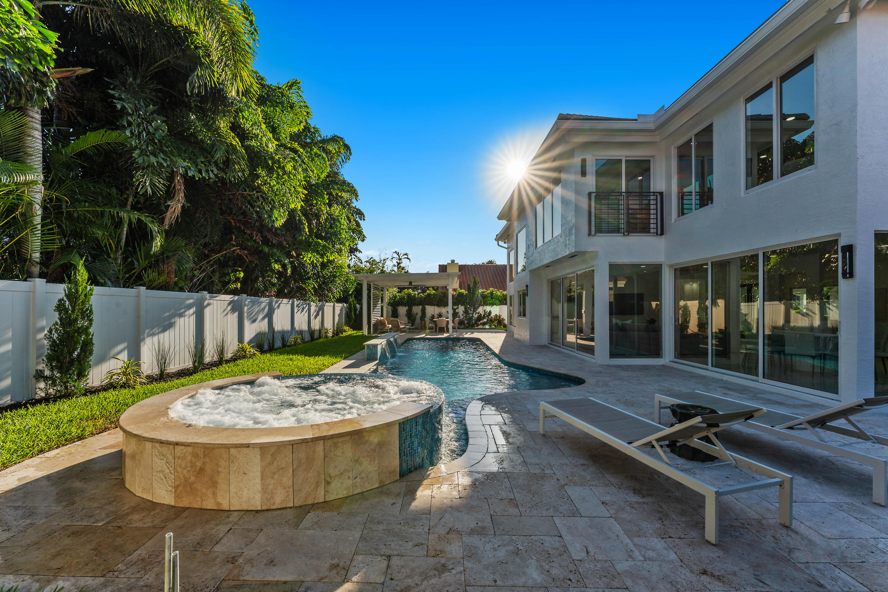 Spa/Pool View
