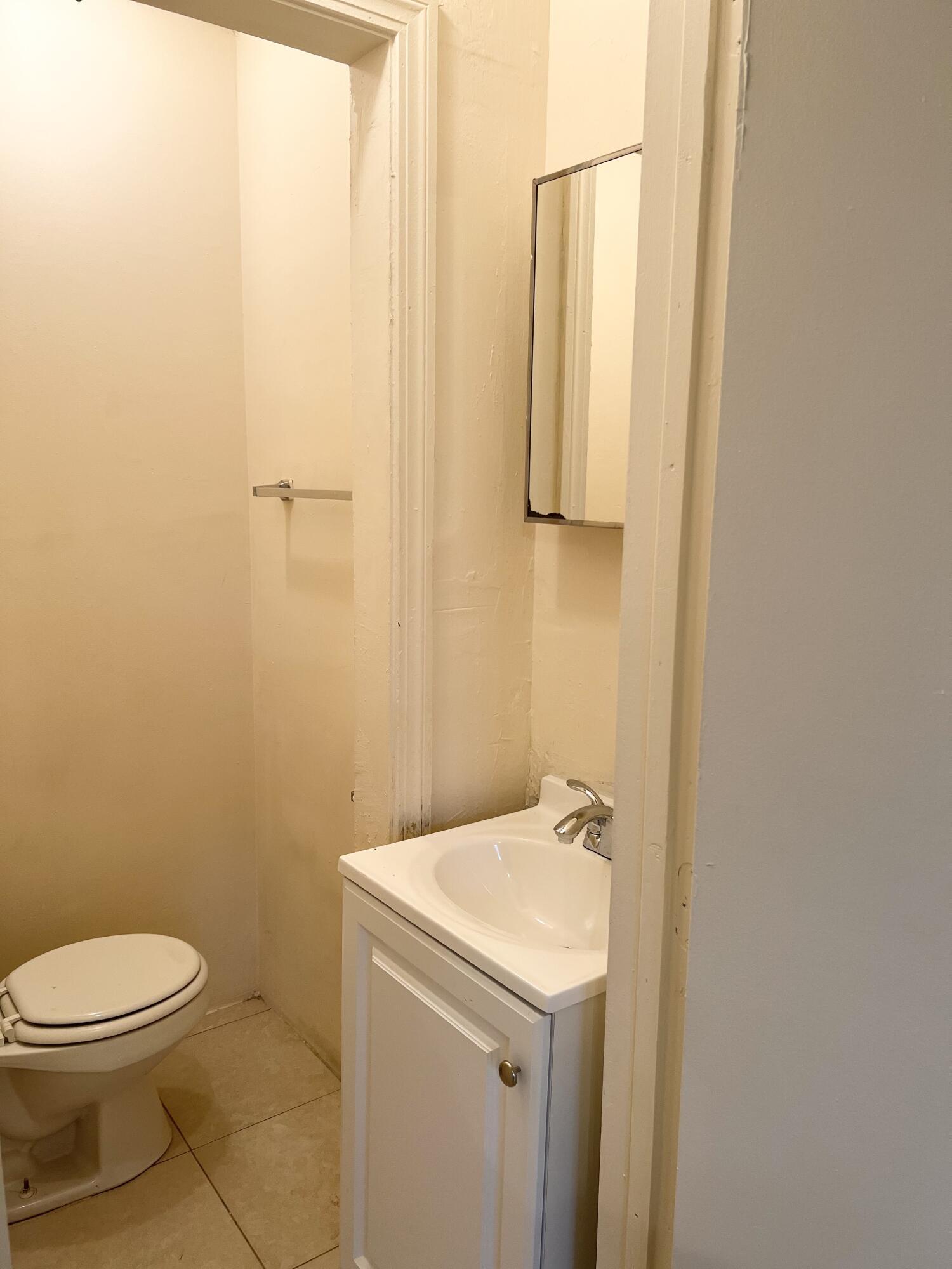 Primary half bath