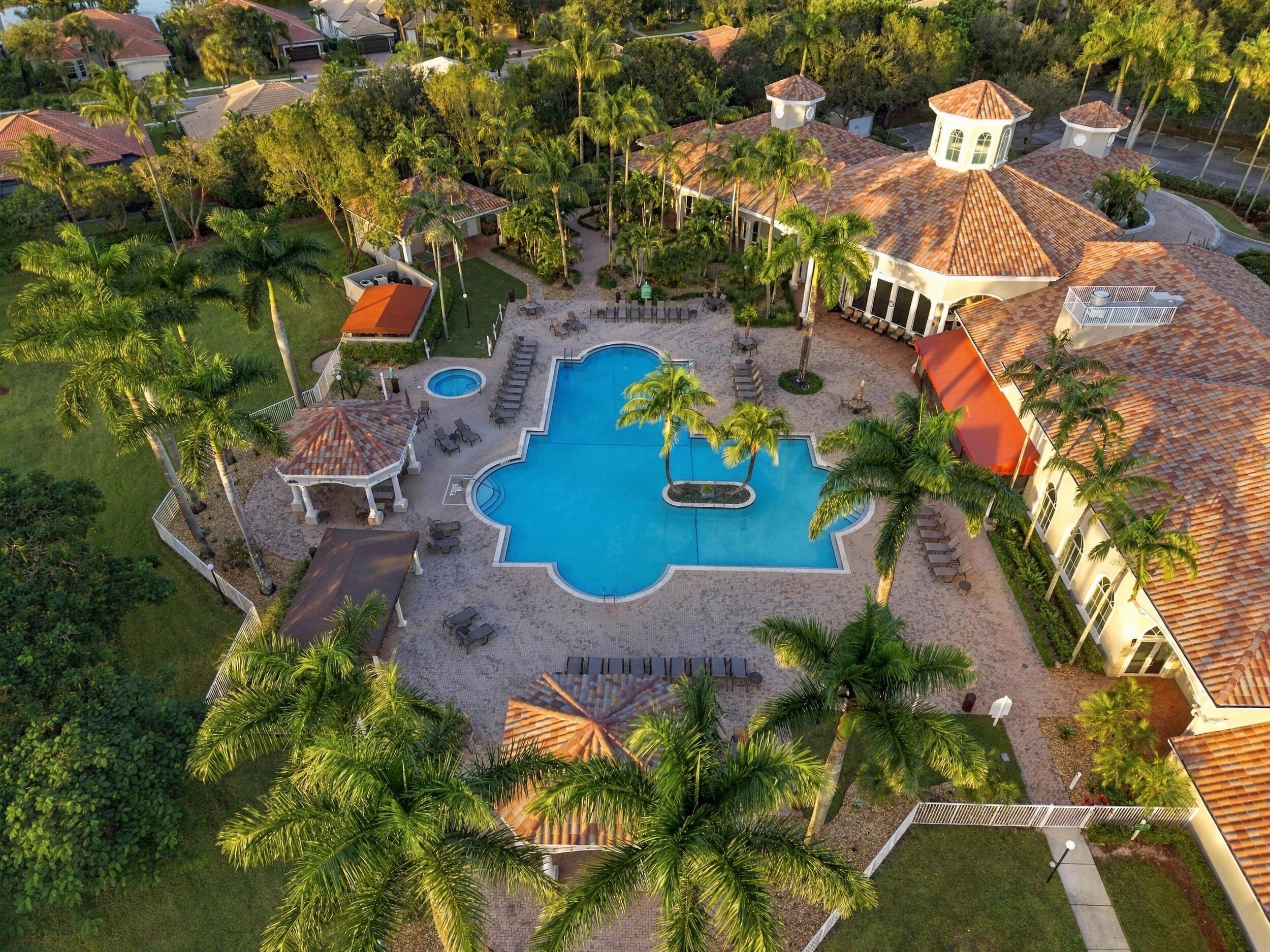 Aerial community amenities