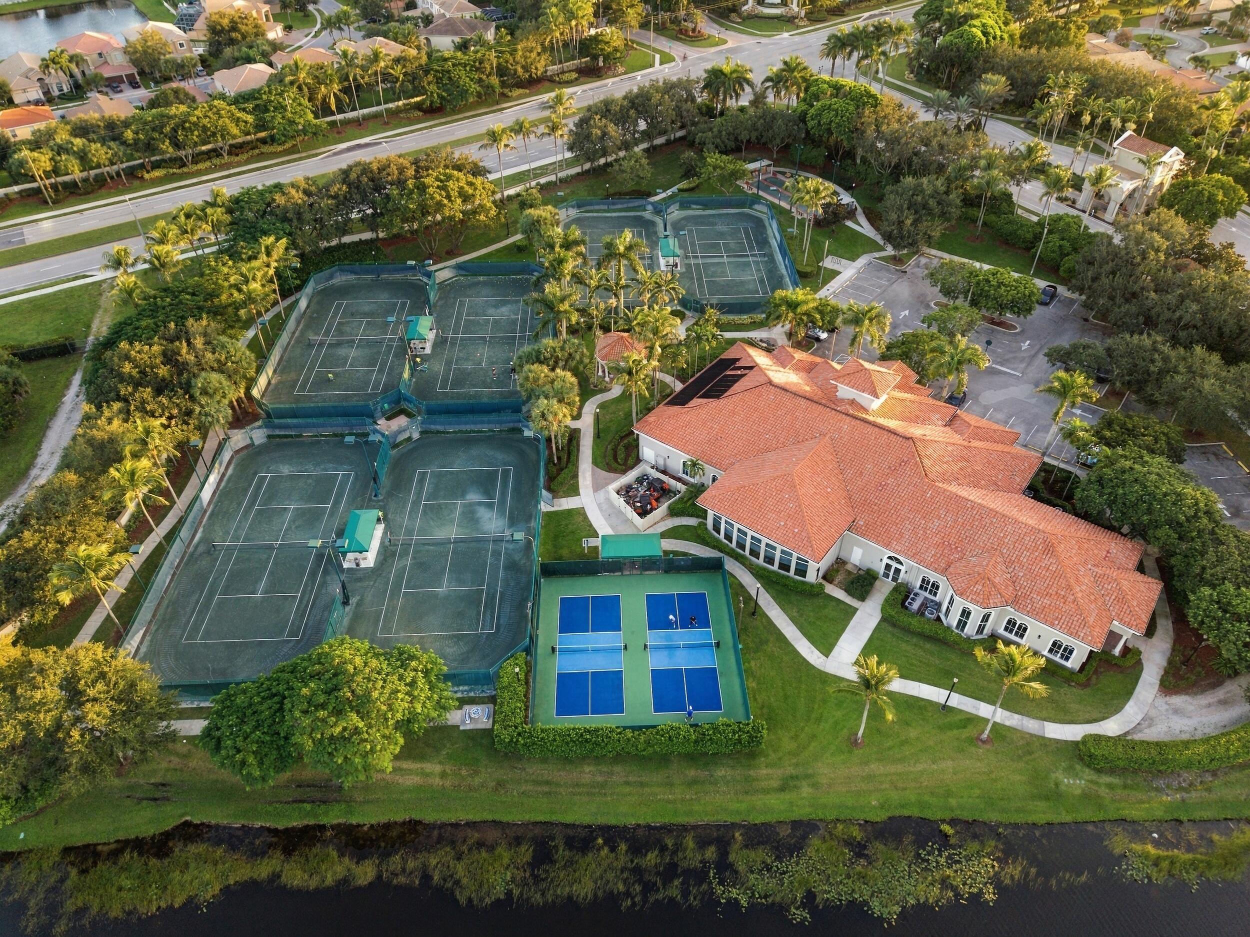 Aerial community amenities