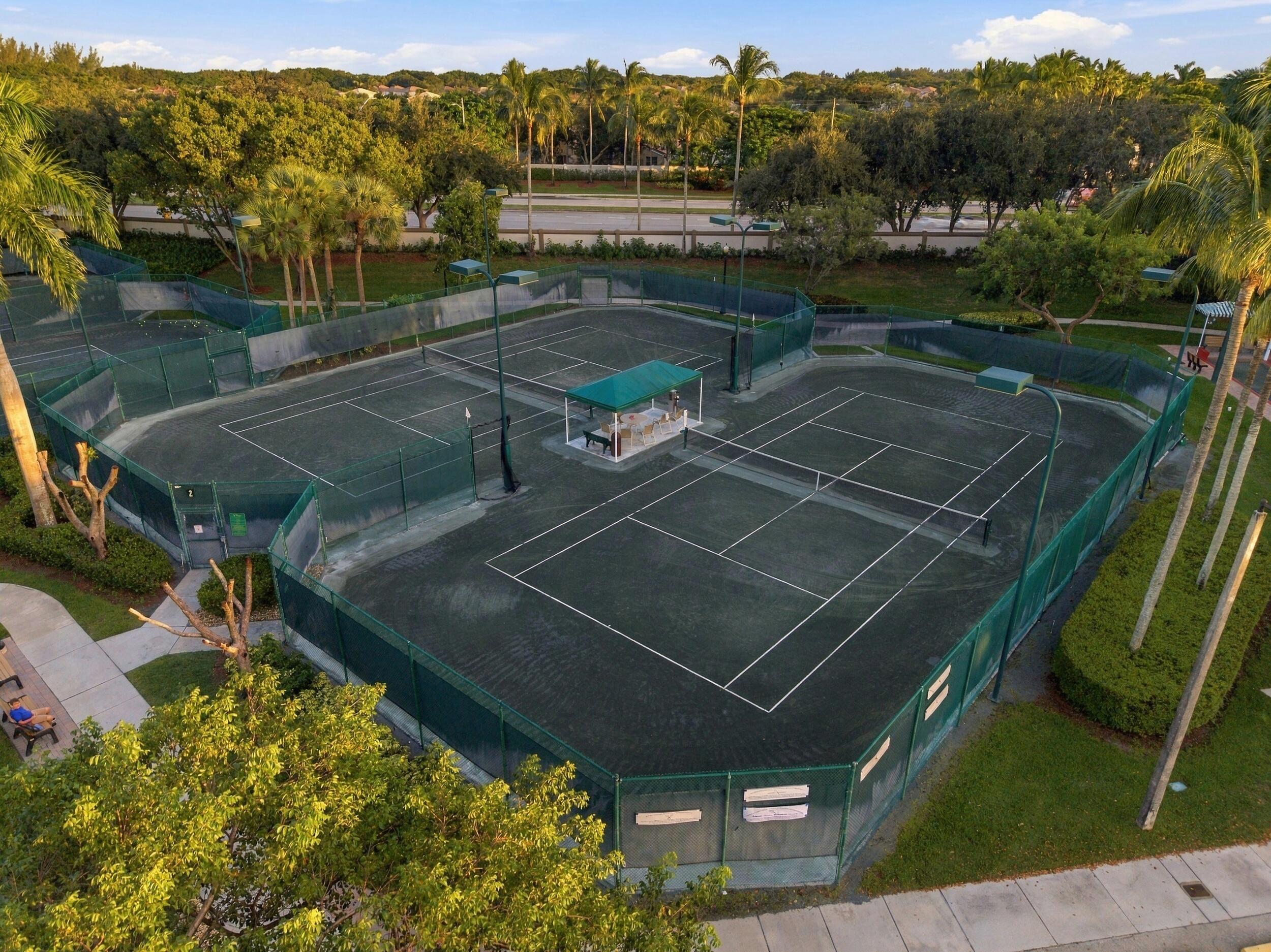 Aerial community amenities