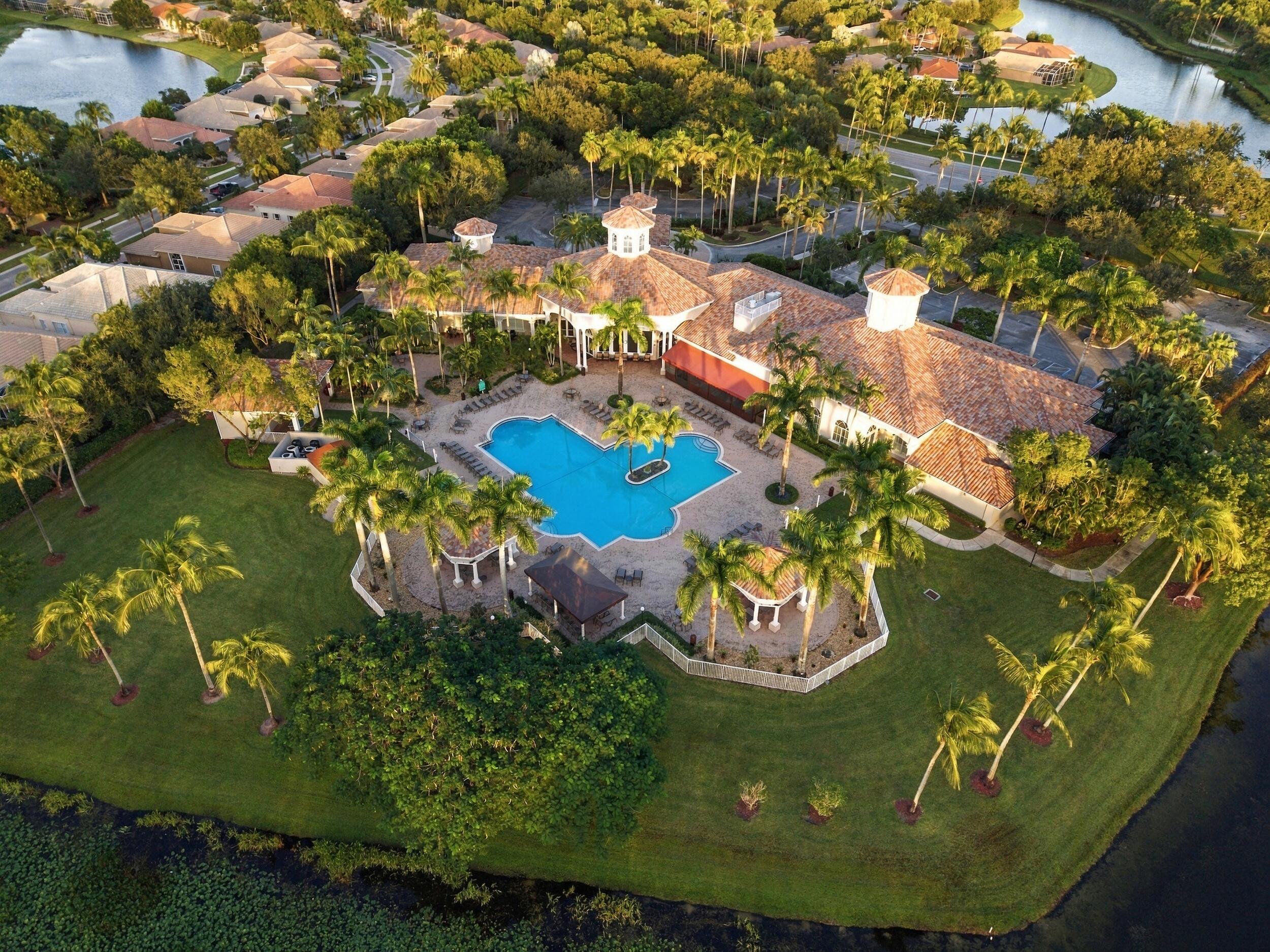 Aerial community amenities