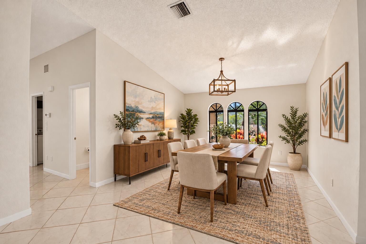 Dining room (virtually staged)