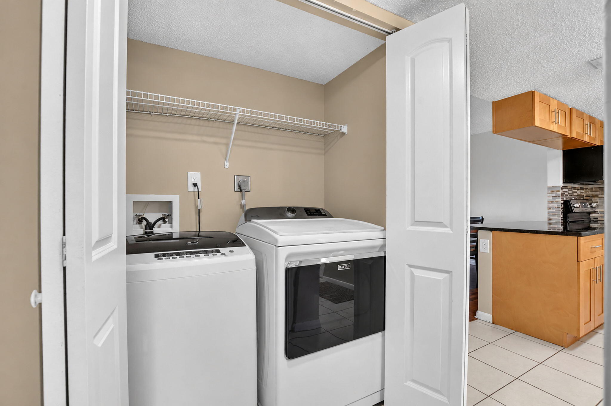 Washer and dryer
