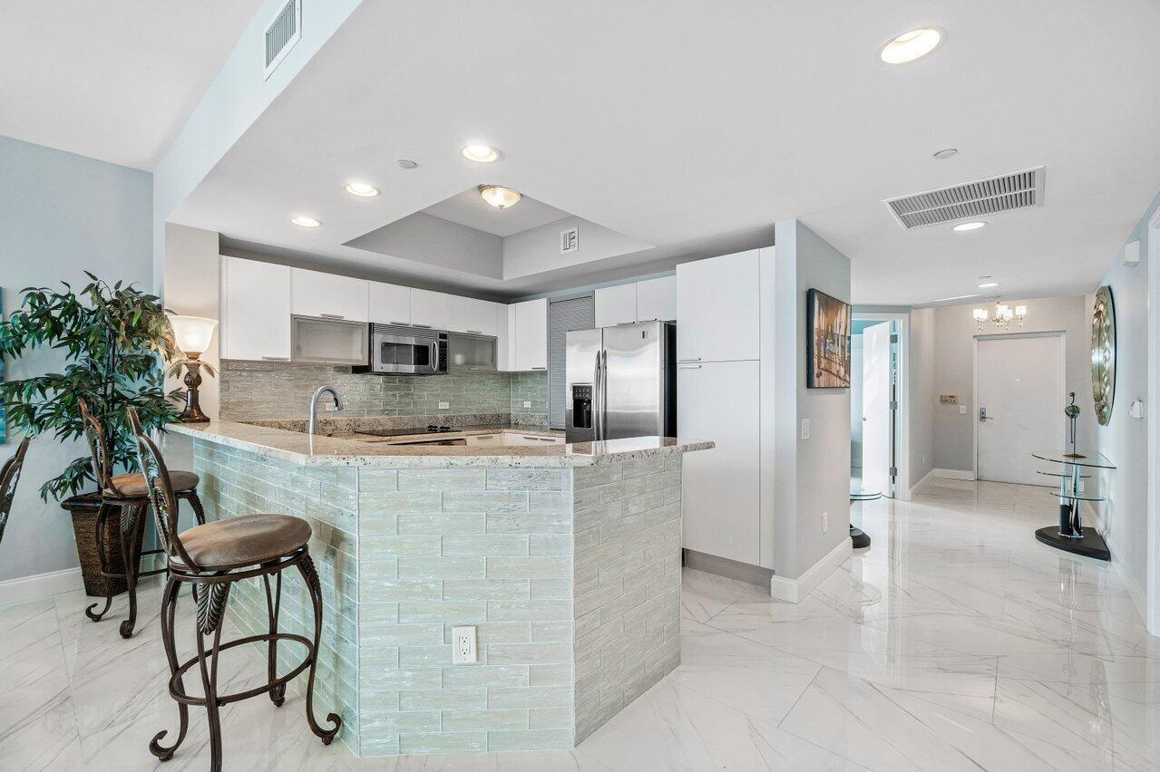 open kitchen for entertaining